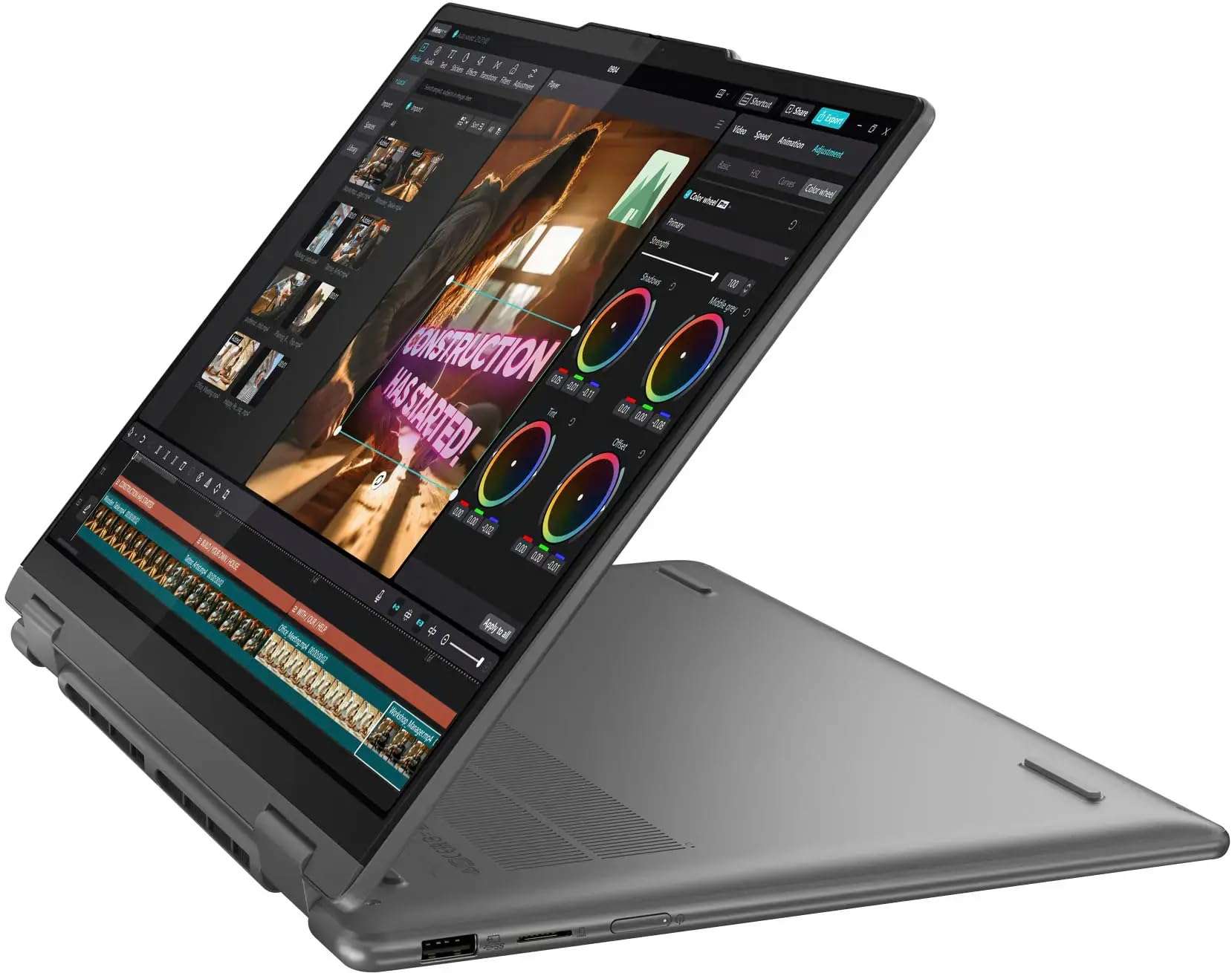 Lenovo Yoga 7i 2-in-1 AI PC 2-in-1 Laptop 14.0" Touchscreen IPS WUXGA Display (Intel Ultra 5-125U, 16GB LPDDR5X, 2TB M.2 PCIe SSD, Active Pen, Backlit KB, Fingerprint, Win 11 Pro) w/USB-C Dock 4