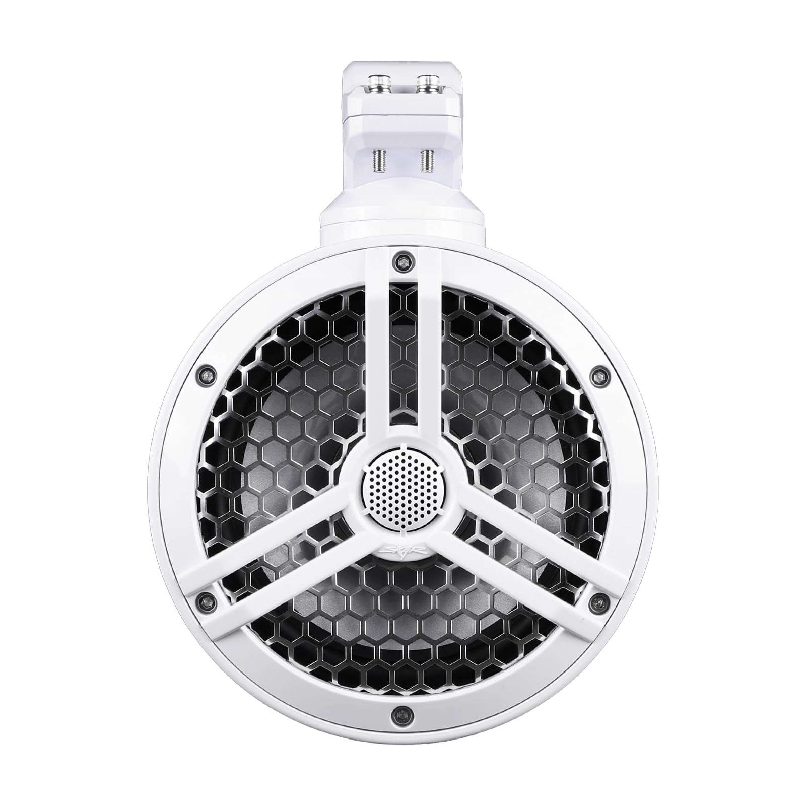 Skar Audio SK65M-TWR 6.5" 2-Way Marine Full Range 320 Watt Coaxial Tower Speakers, Pair (White) 4