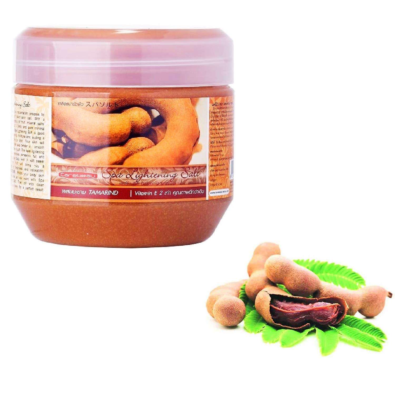 Carebeau Spa Salt Lightening Body Scrub 700g (Tamarind) 4