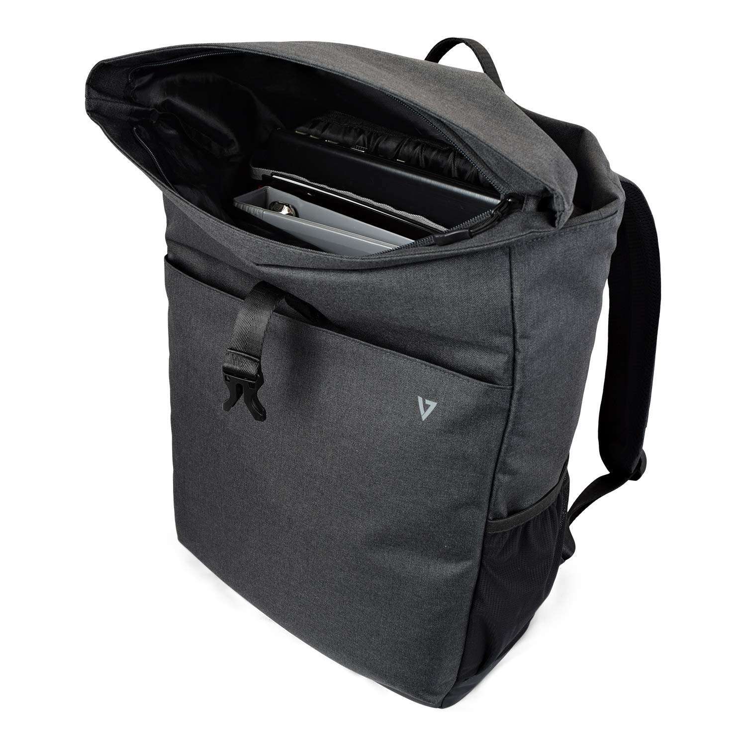 V7 16" Elite Rolltop Laptop Backpack 2