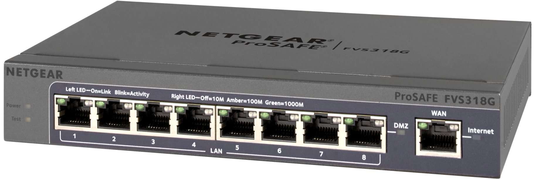 Netgear FVS318G ProSafe 8 Port Gigabit VPN Firewall 3