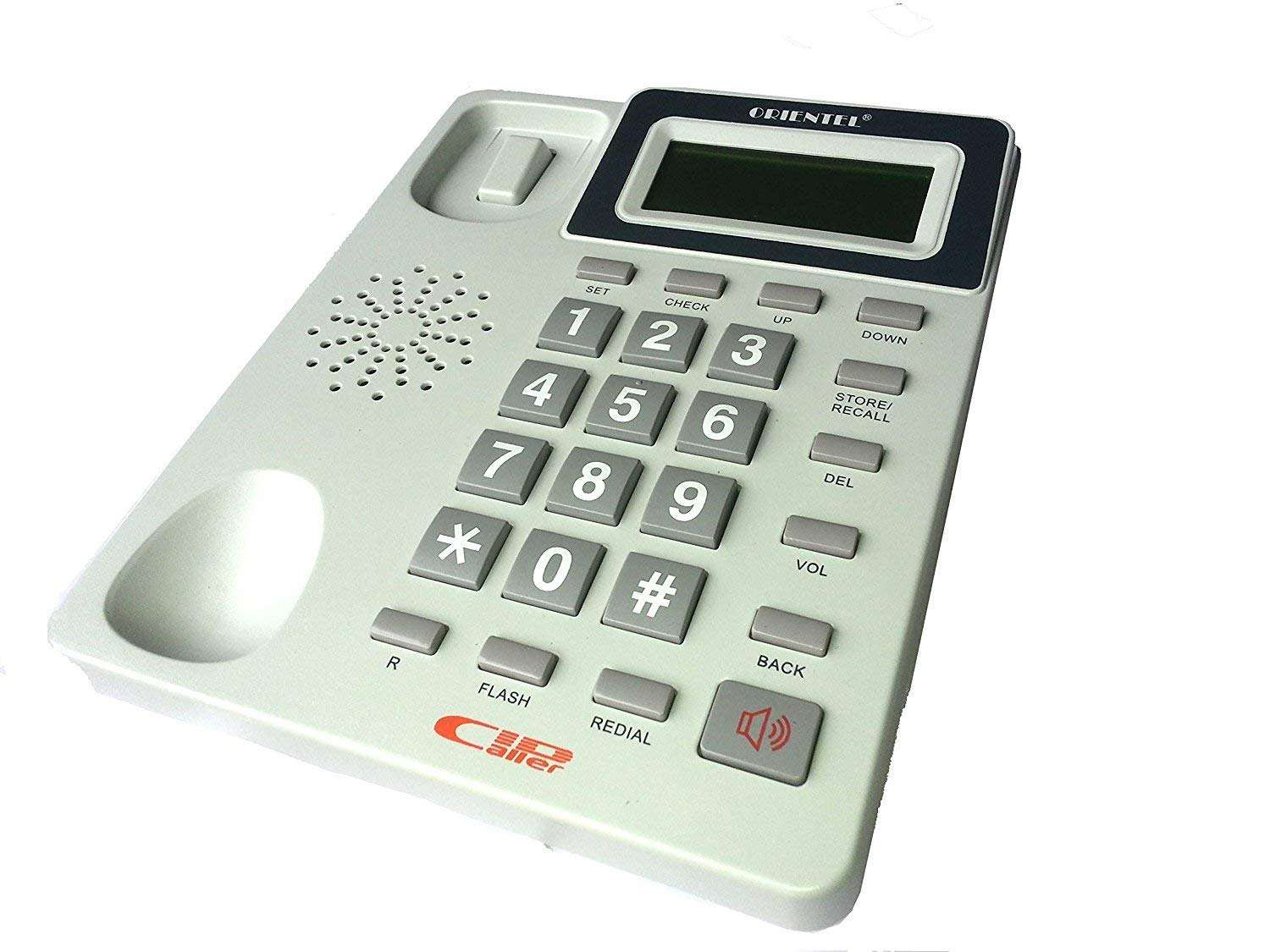 Dhruheer Basic KX-T1566 Landline Caller ID and Speaker Phone Ringer Corded Landline Telephone for Office and Home Purpose 2