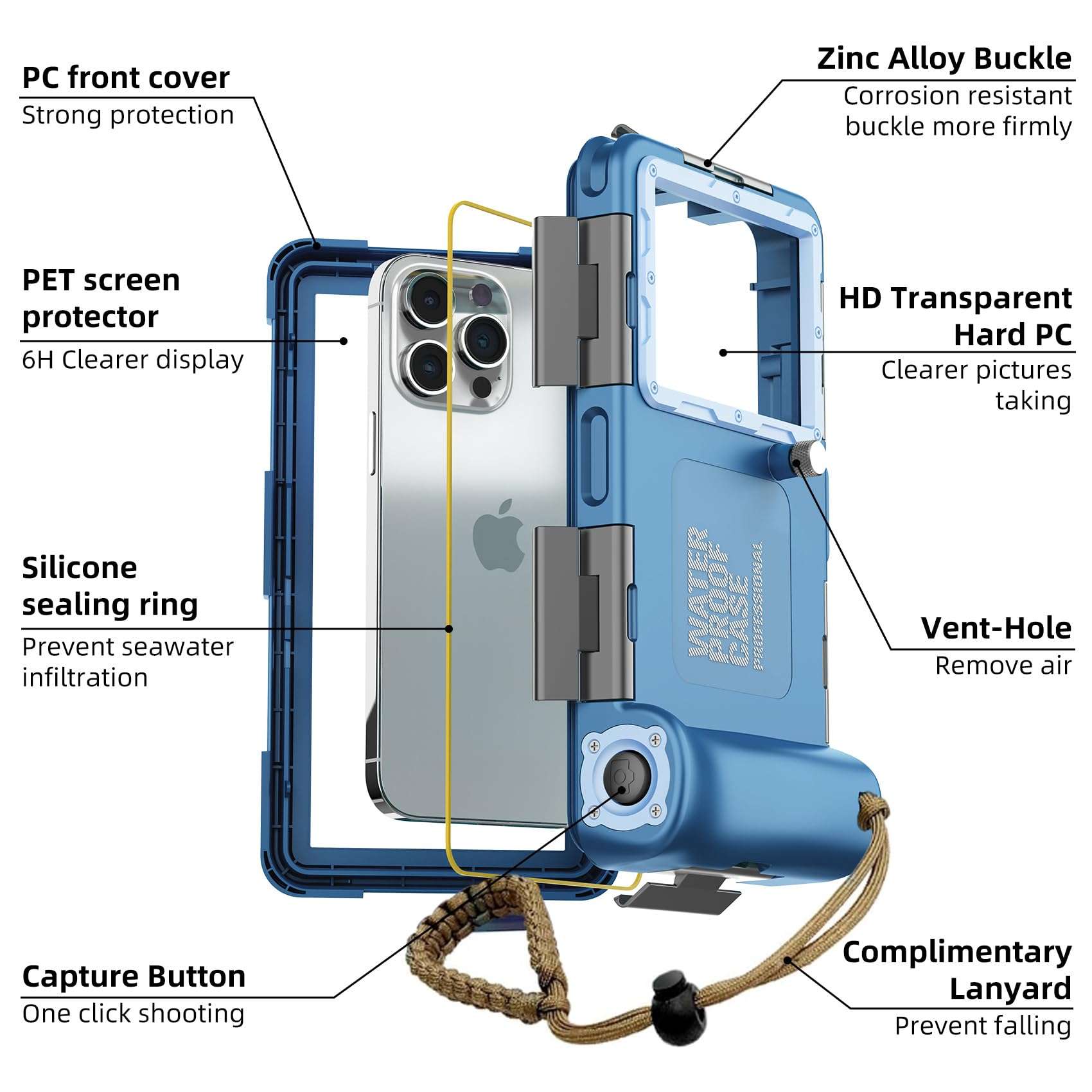 Galaxy A21 Waterproof Phone Case for Samsung Galaxy A21 with Screen Protector Snowproof Shockproof Dustproof Full Body Protective Phone Case Cover for Samsung A21 Teal 6
