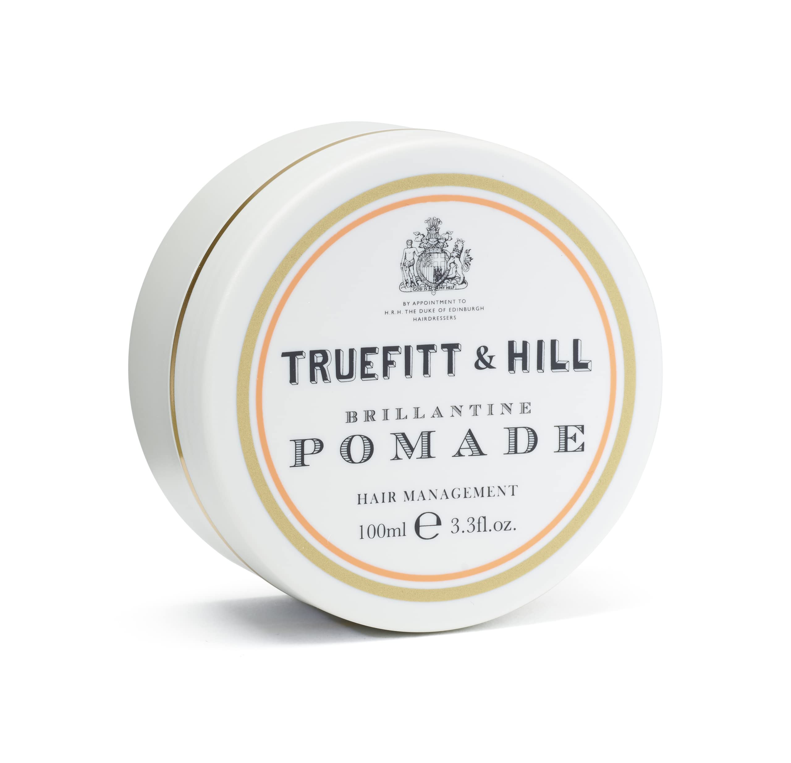 Truefitt & Hill Hair Management Brilliantine Hair Pomade Wax For Men 100GM | Medium Hold & Recommended For Small Medium Hair 1