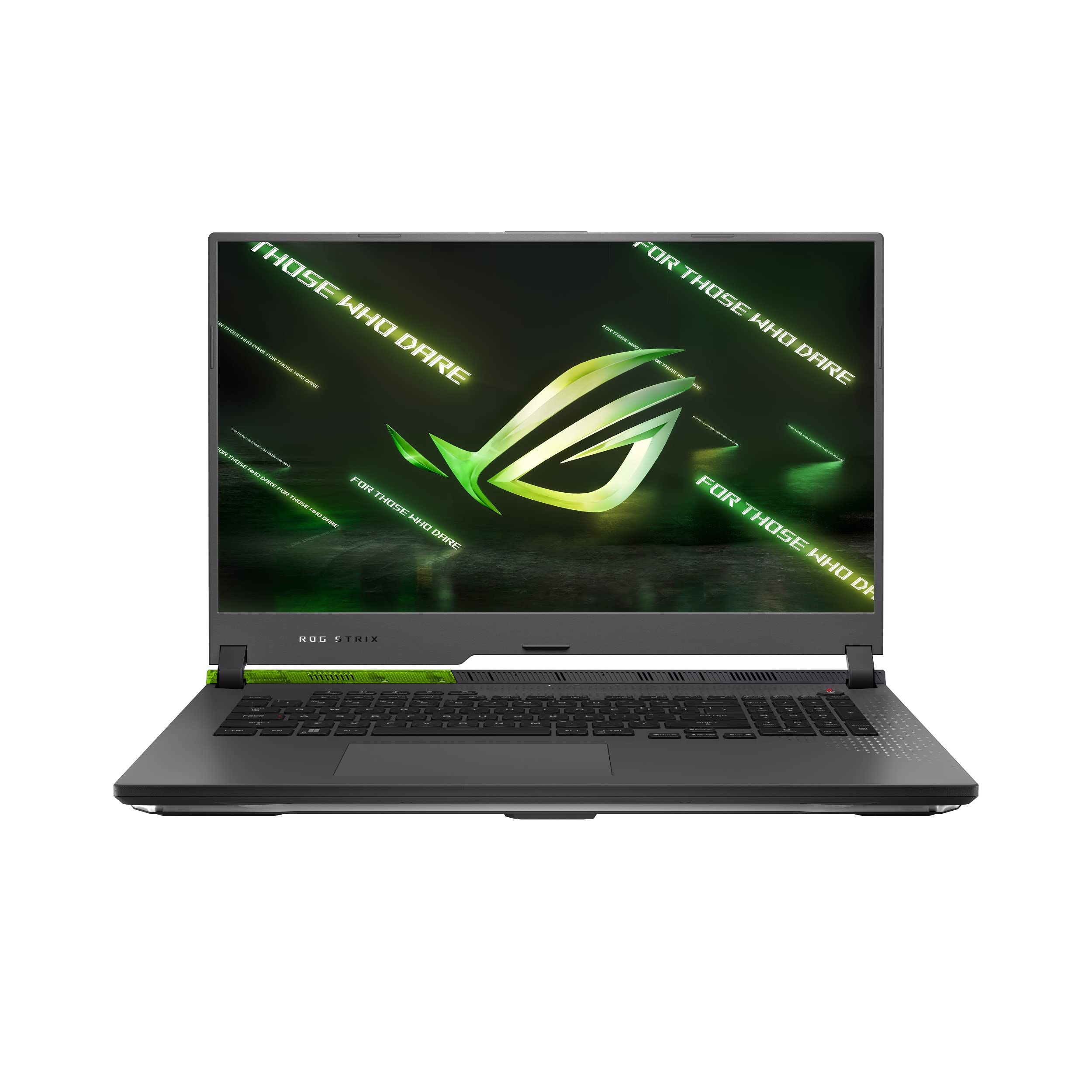 ASUS ROG Strix G17 (2022), 17.3" (43.94 cm) WQHD 240Hz/3ms, AMD Ryzen 9 6900HX, 8GB RTX 3080, Gaming Laptop (16GB/1TB SSD/90WHrs Battery/Windows 11/with Office/Green/2.90 Kg), G713RS-LL023WS