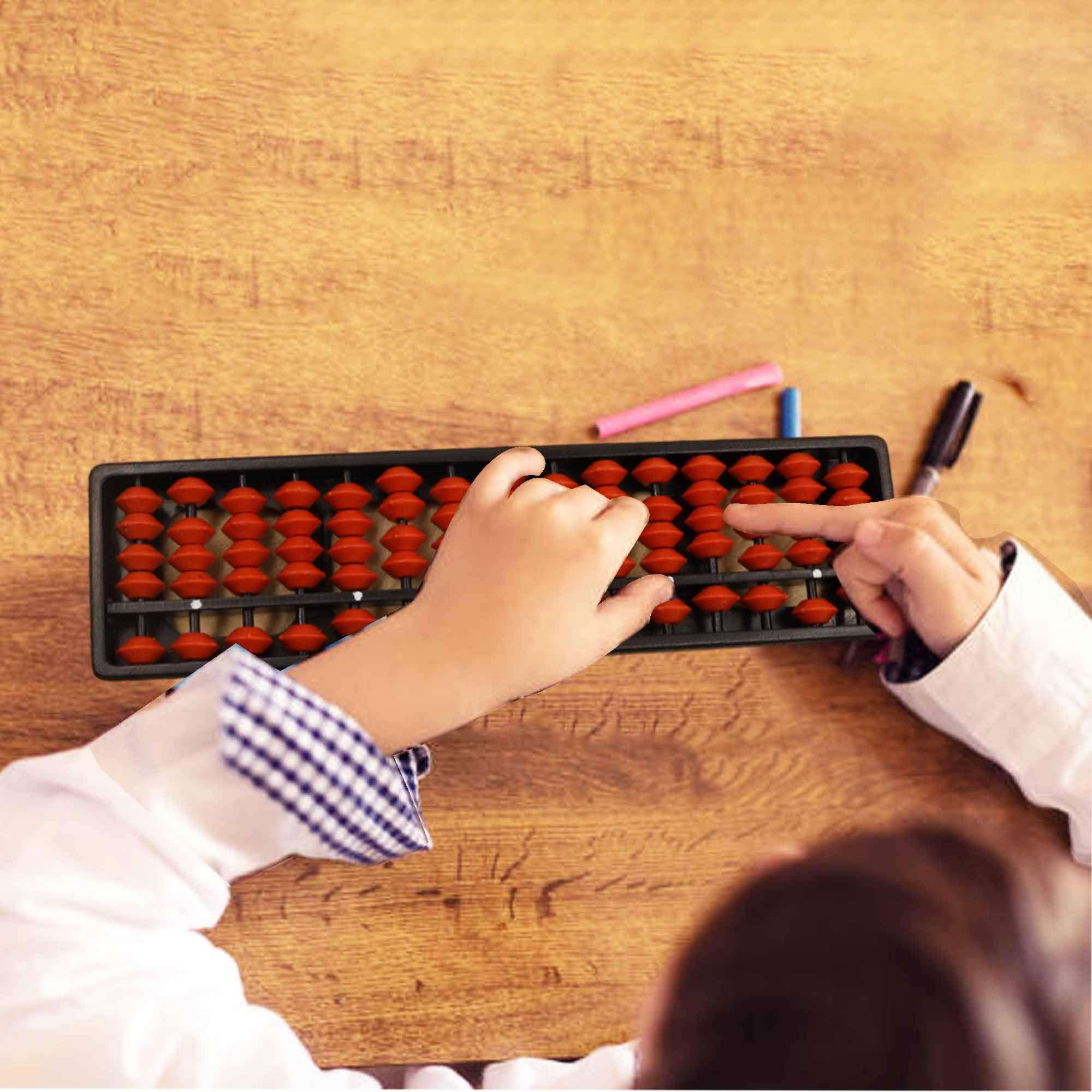 Spillbox Abacus Math Learning Kit for Kids 15 Rod Brown (Pack of 3) 5