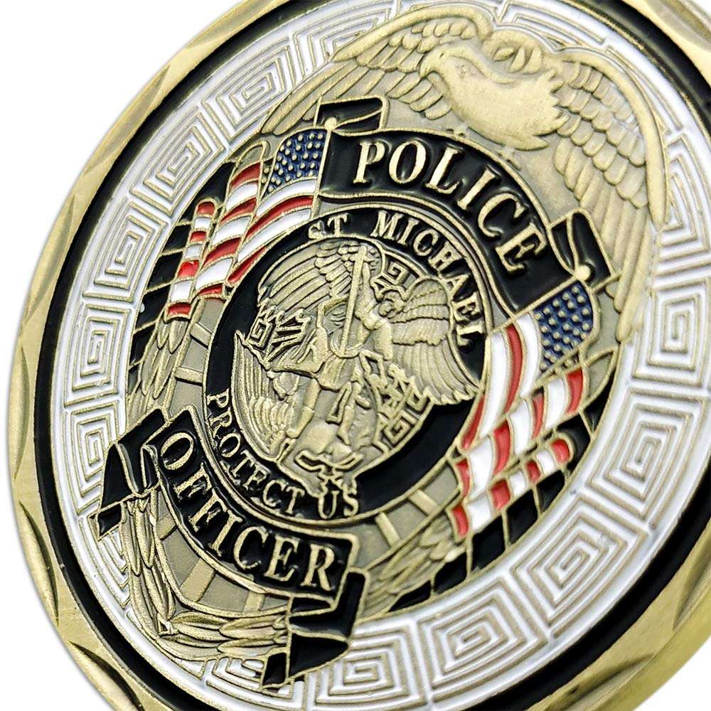 Police Officer St Michael Law Enforcement Challenge Coin 6
