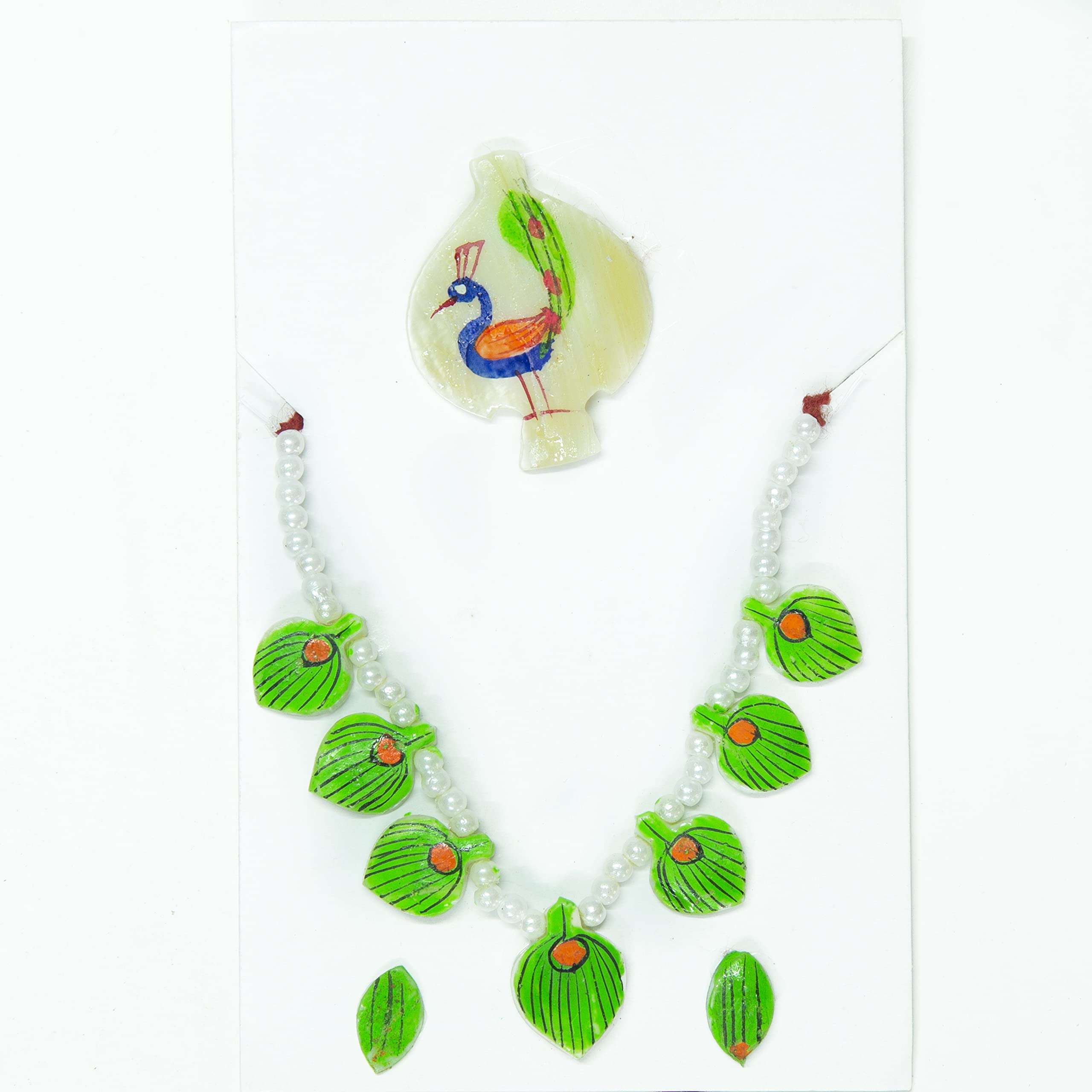 SHREEJI SHRINGAR Mala Set Including Kundal, Mukut and Shishful for All Swaroops of Krishna Laddu Gopal - Shreeji Shringar 3