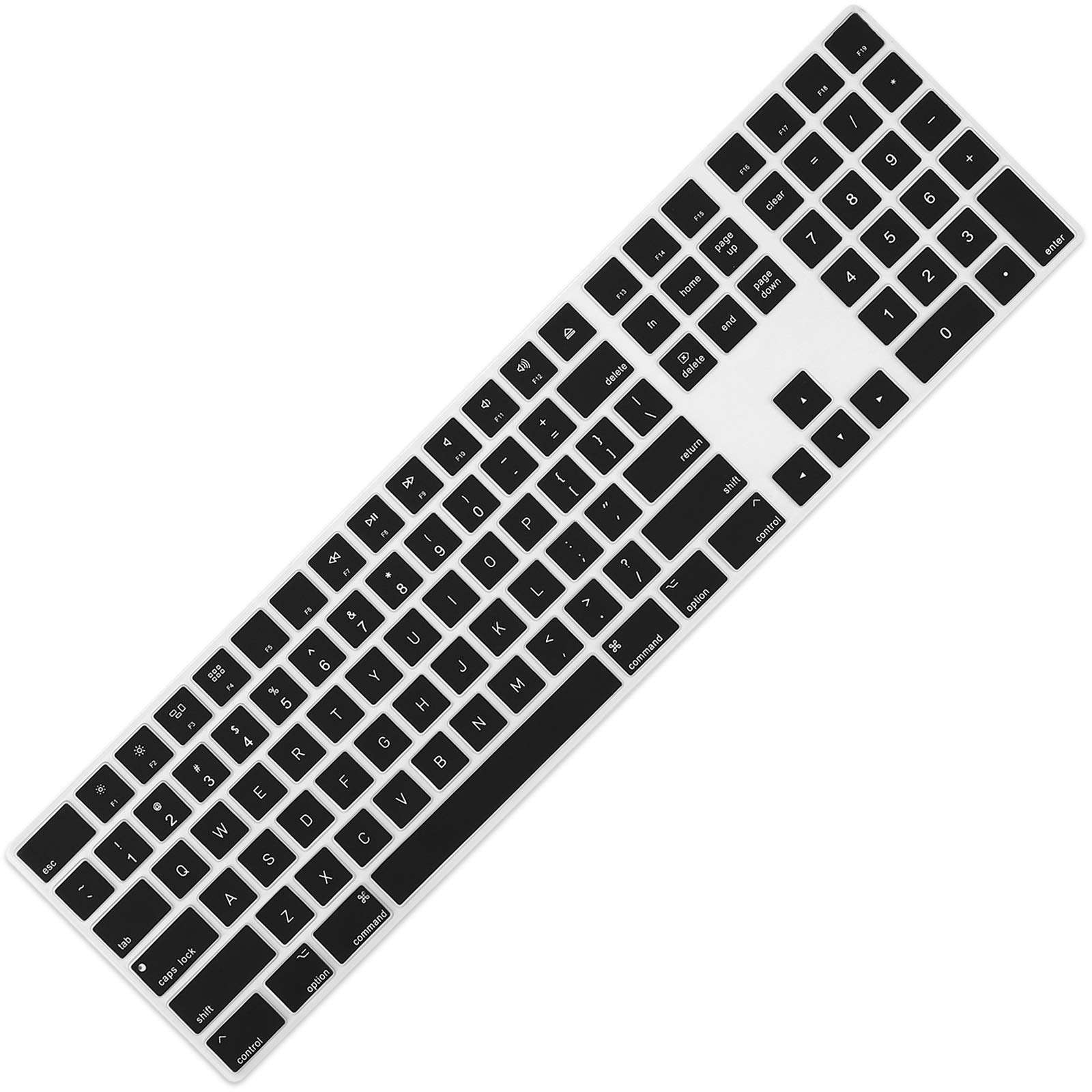 All-inside Ombre Gray Cover for Apple iMac Magic Keyboard with Numeric Keypad MQ052LL/A A1843 US Layout 1