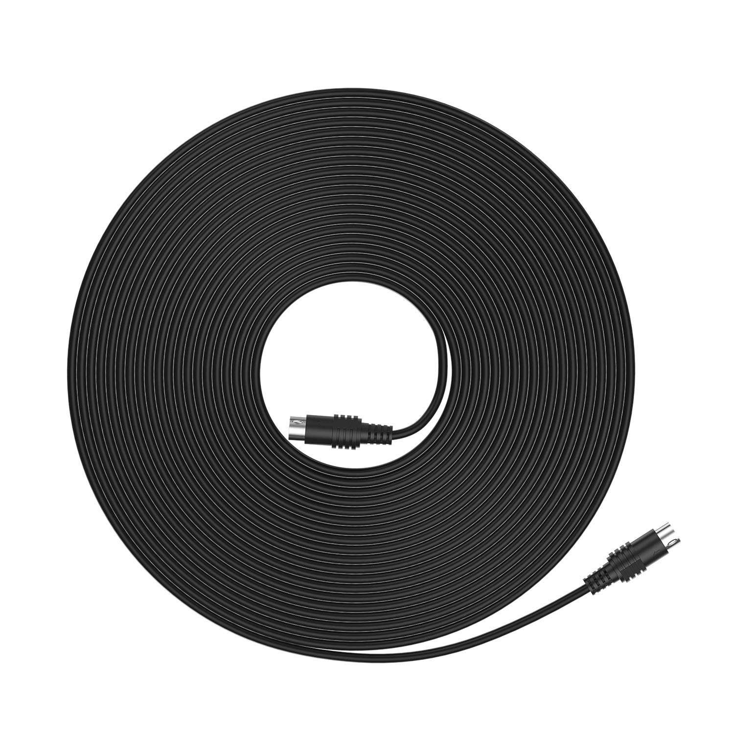 10M 32.8 ft 4 Pin Speaker Cable for D-bt Edifier R1700BT R1600TIII Swans D1010 Headunit Auxiiliary Connector (32.8ft(10M)) 2