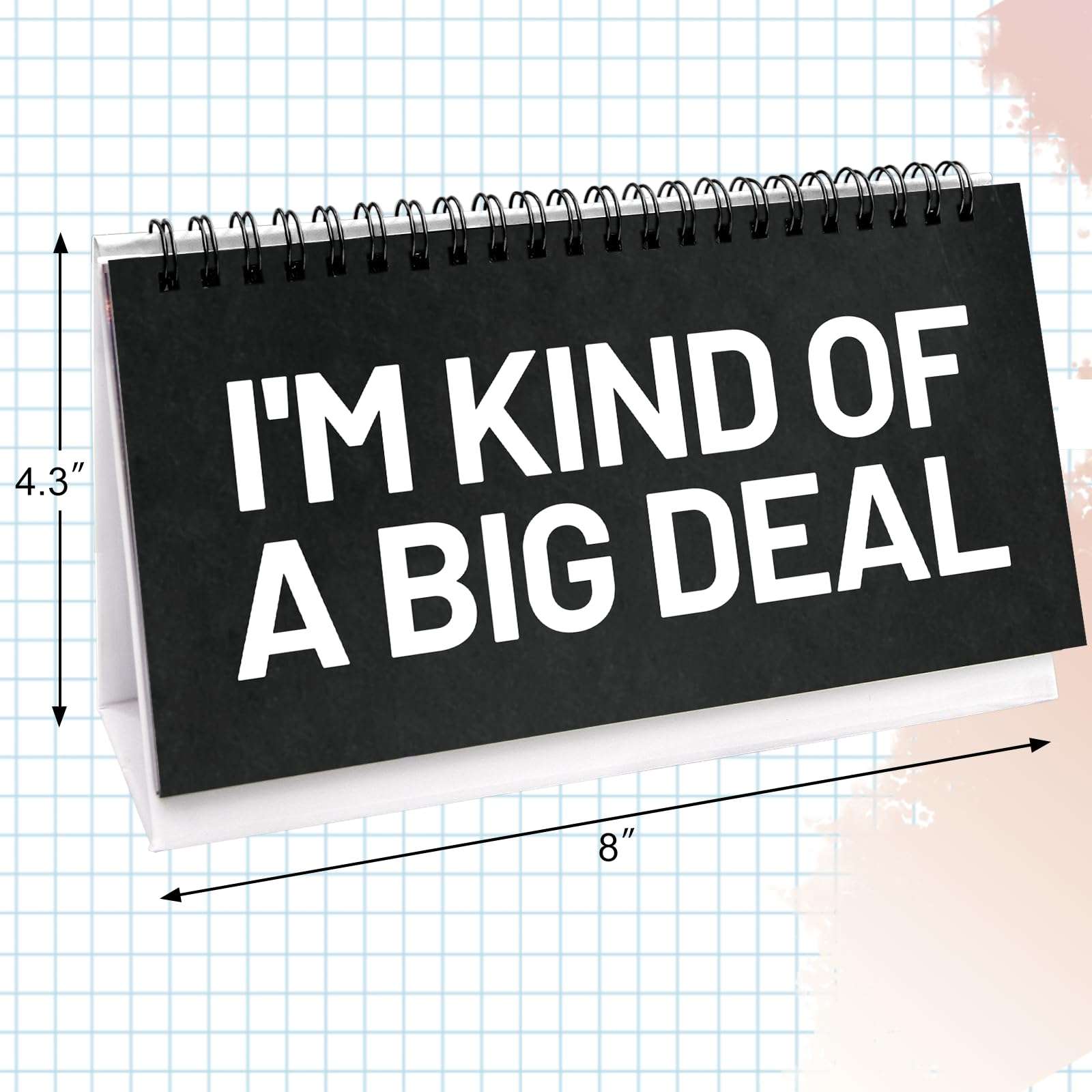 Office Desk Accessories Funny Desk Signs 30 Flip Snarky Messages Desktop Favor for Coworker Colleague Gag Gift Supplies 3