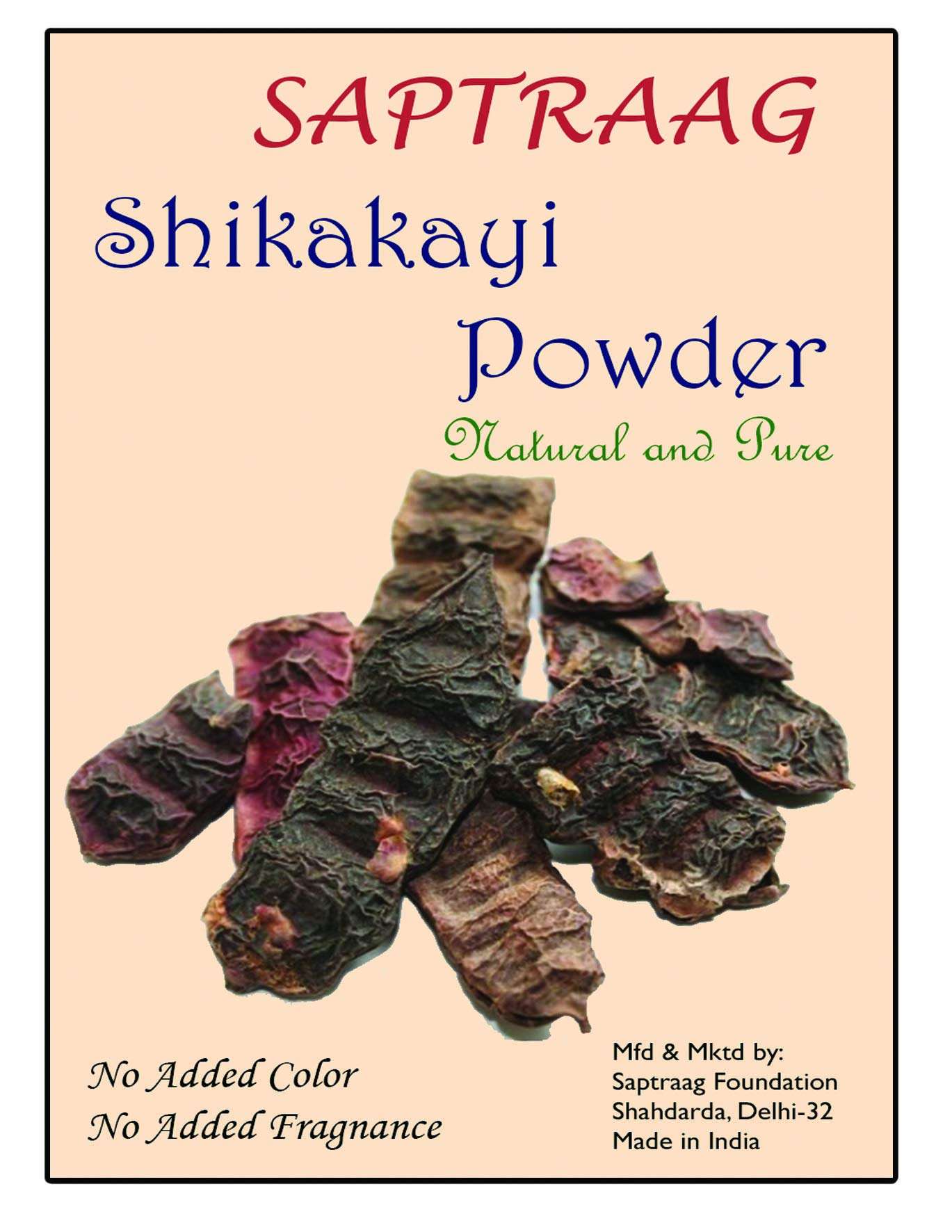 Saptraag 100 gm each Reetha Amla Shikakayi Powder 5