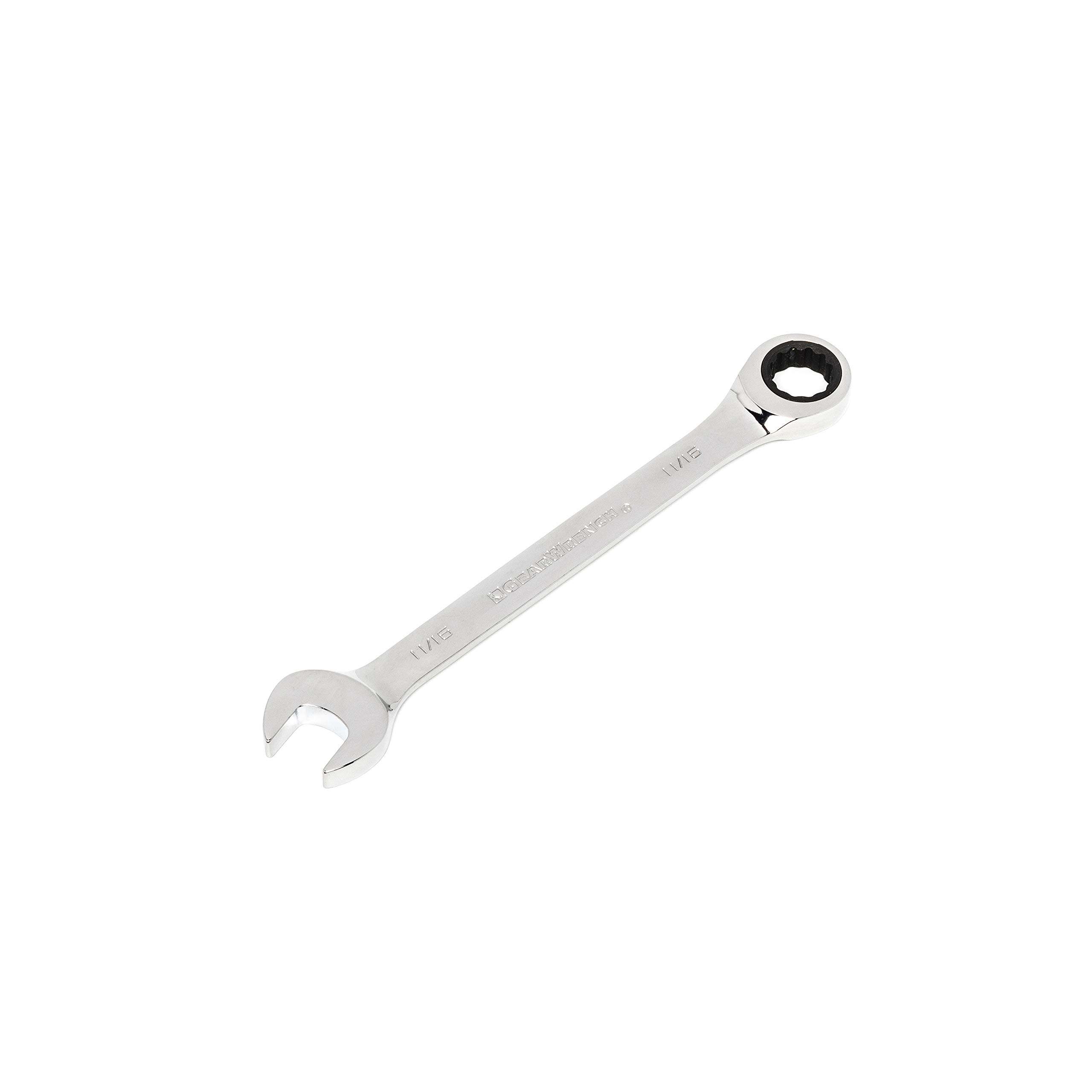 GEARWRENCH Ratcheting Combination Wrench 11/16", 12 Point - 9022 1