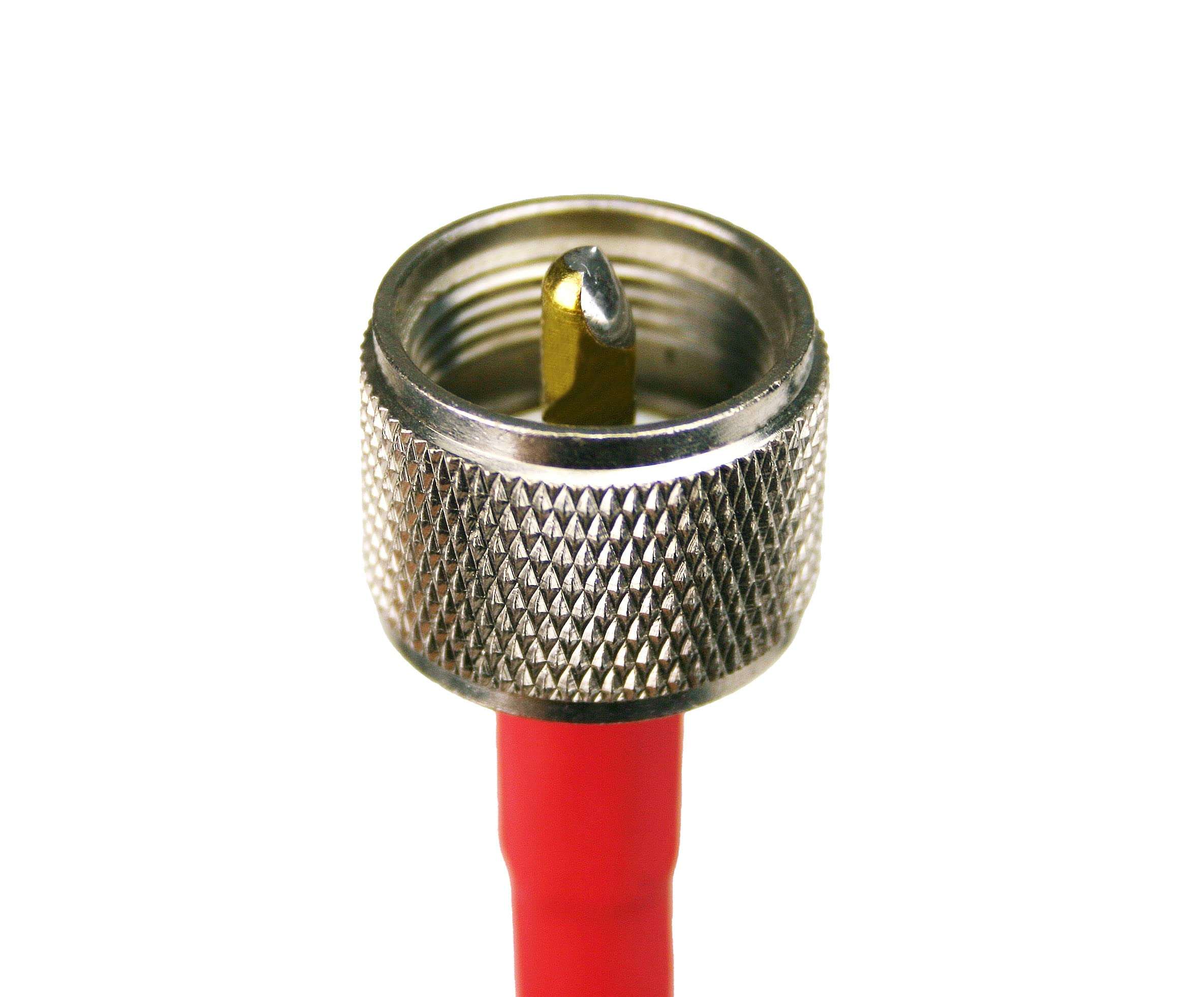 Extreme Consumer Products ECP Cable Experts RG-8X Coax Cable - 25 FT PL259 M/M Connectors - Heavy Duty Indoor/Outdoor Weatherproof Jumper Cables - CB, Ham Radio, Short Wave Radio - HF, VHF, UHF 3