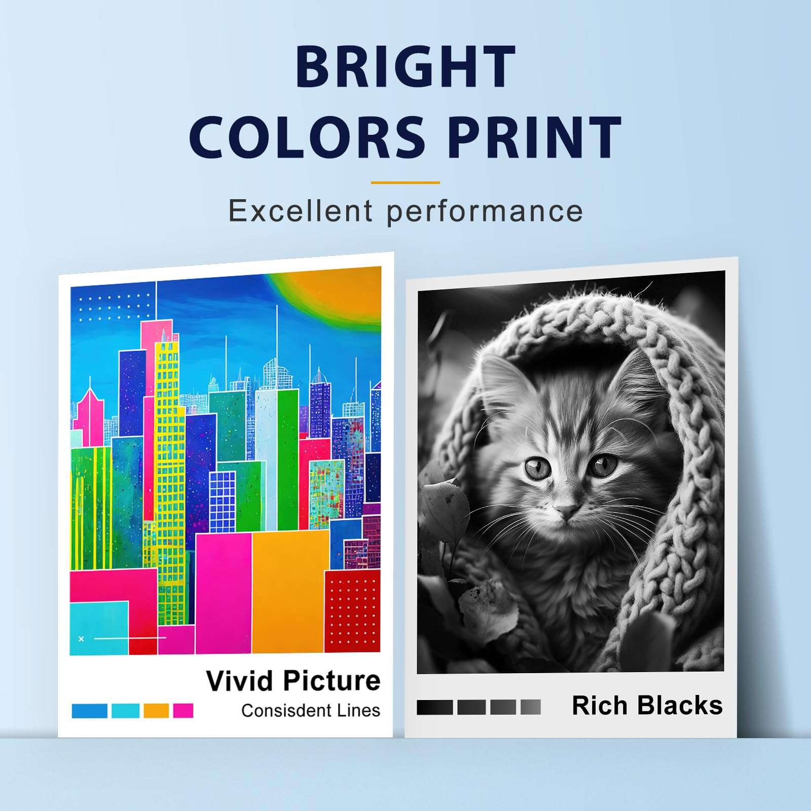 myCartridge 220XL Ink Cartridges Remanufactured for Epson 220 Ink Cartridges T220 T220XL Replacement for Epson 2760 Ink Compatible with WF-2630 WF-2650 WF-2750 WF-2760 XP-320 XP-420,4-Pack(BK/C/M/Y) 5