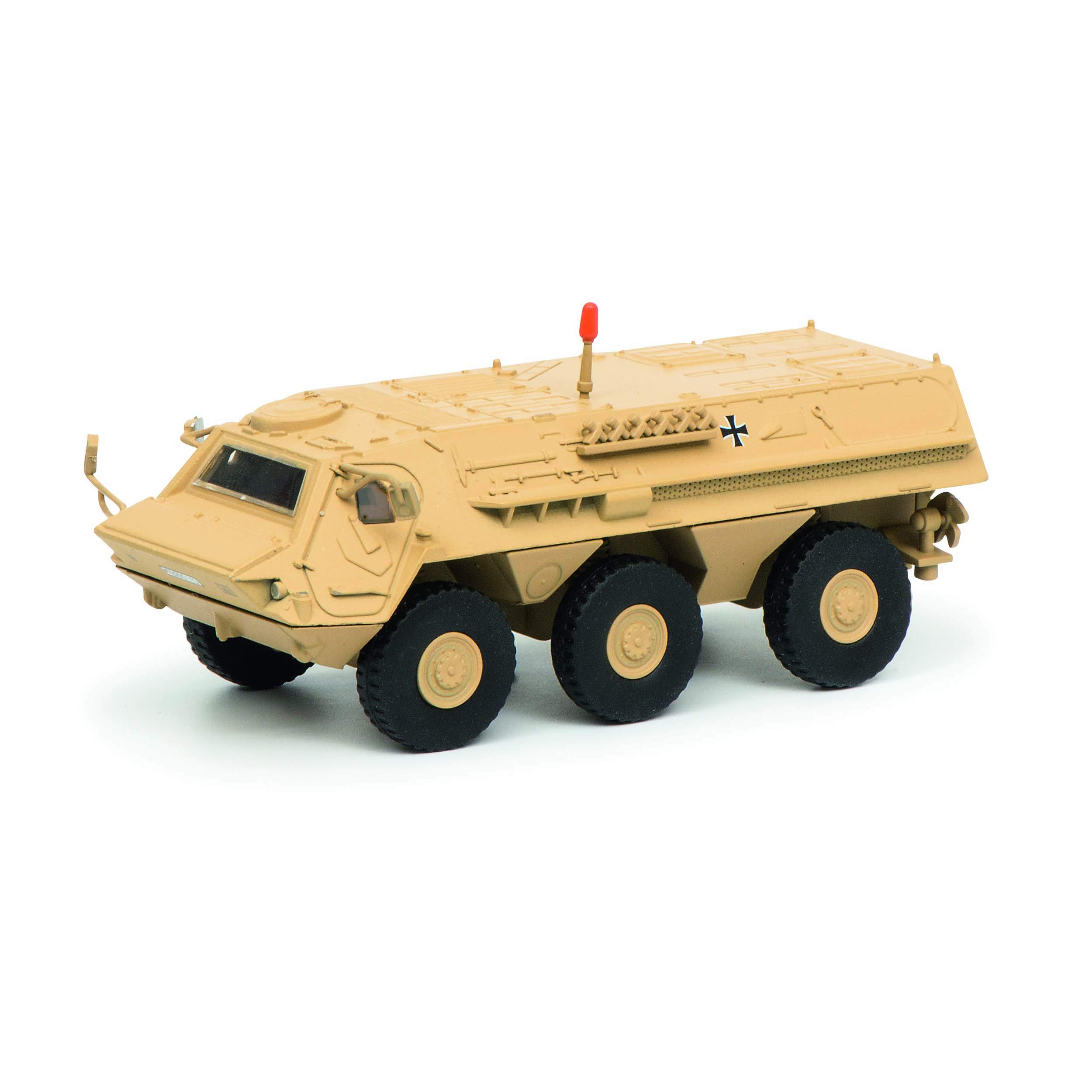 Schuco Fox Infantry Transport Vehicle "ISAF" 1: 87