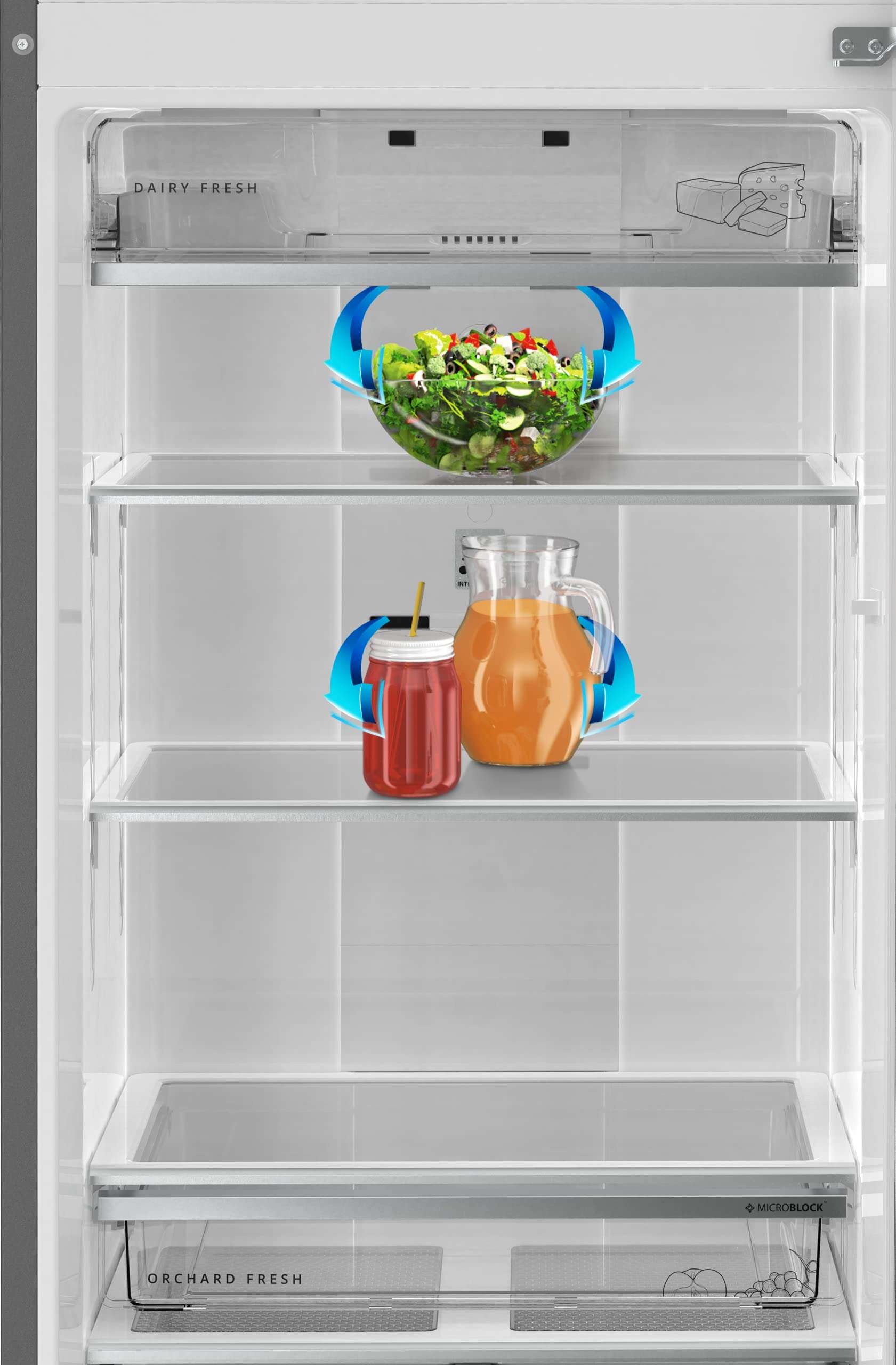 Whirlpool 431 L 2 Star IntelliFresh Inverter Frost Free Double Door Refrigerator (IF INV CNV 480 ALPHA STEEL-Z, 2S, 2023 Model) 4
