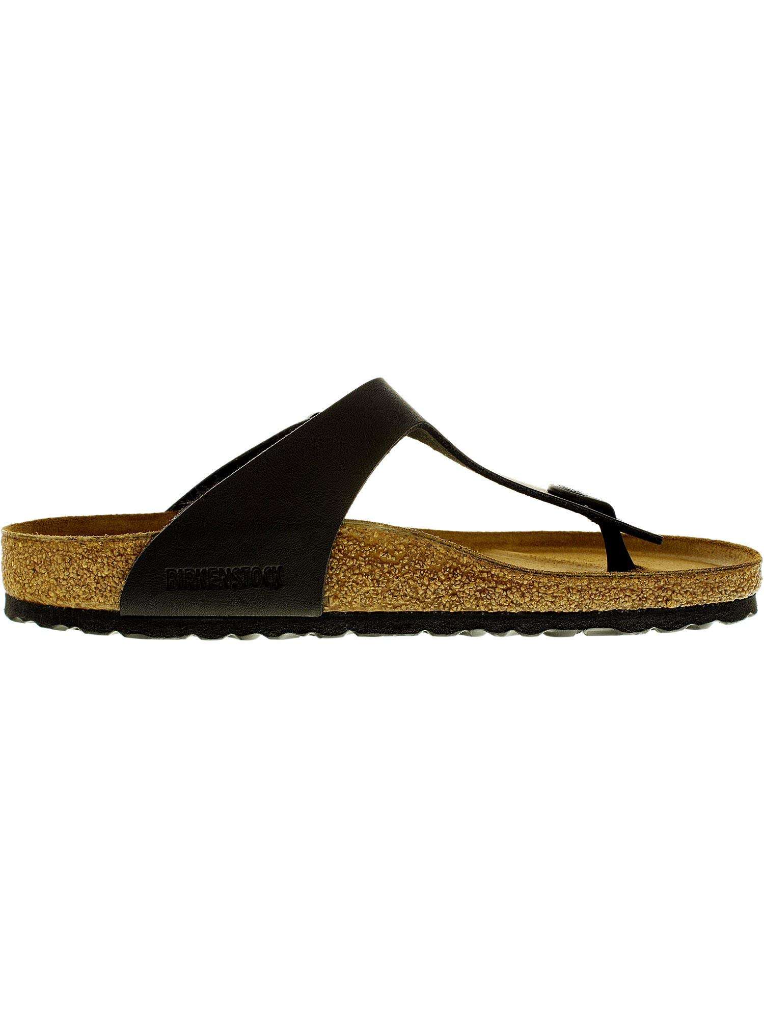 Birkenstock Gizeh Birko-Flor Thong,Black,41 M EU 3