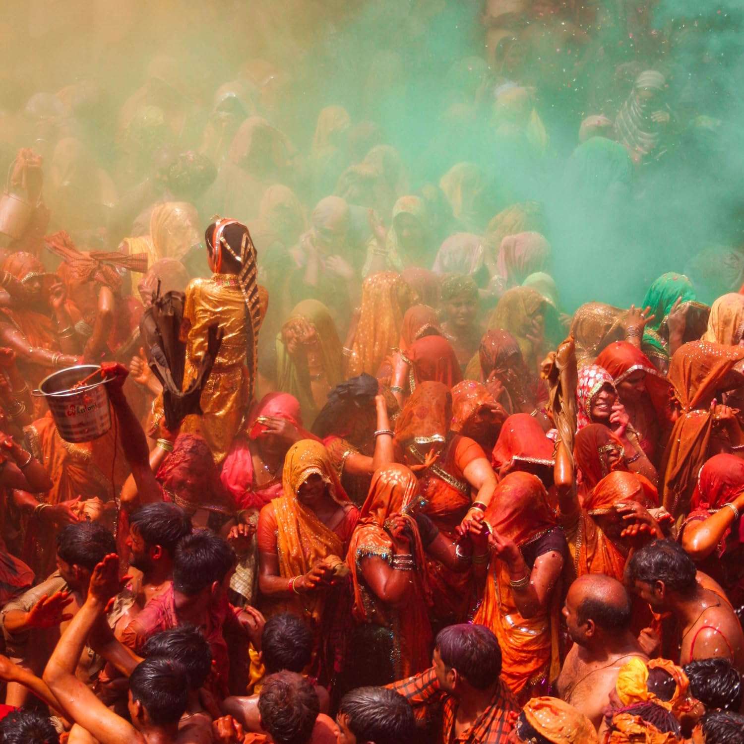 DRYPHON Herbal Gulal Holi Colors Pack of 5 Organic Holi Colours for Holi Celebration | Skin Friendly Natural Gulal for Holi | Non-Toxic, Chemical-Free, Vibrant Long-Lasting Colors 5