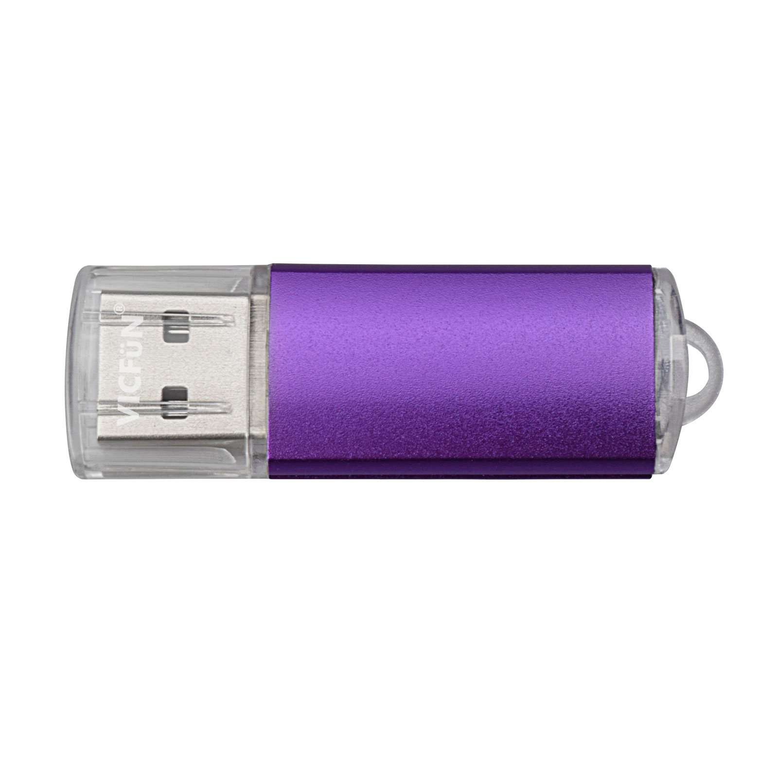 VICFUN 10pcs 8GB USB Flash Drive 8G USB 2.0 USB Drive Thumb Stick Purple 3