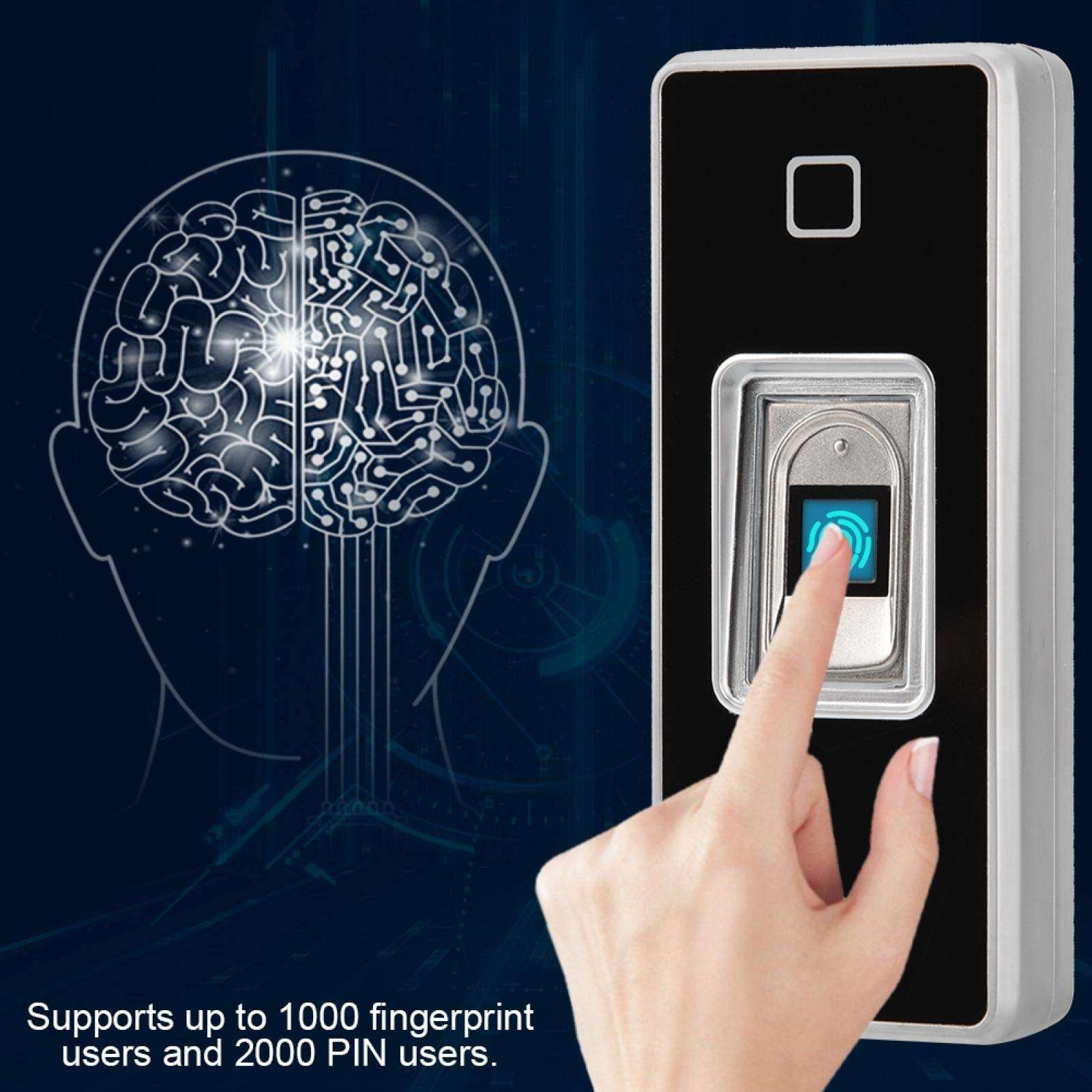 Fingerprint Reader, Smart Lock Deadbolt, Keyless Entry Door Lock, Smart Deadbolt, for Homes and Hotel Apartment 4