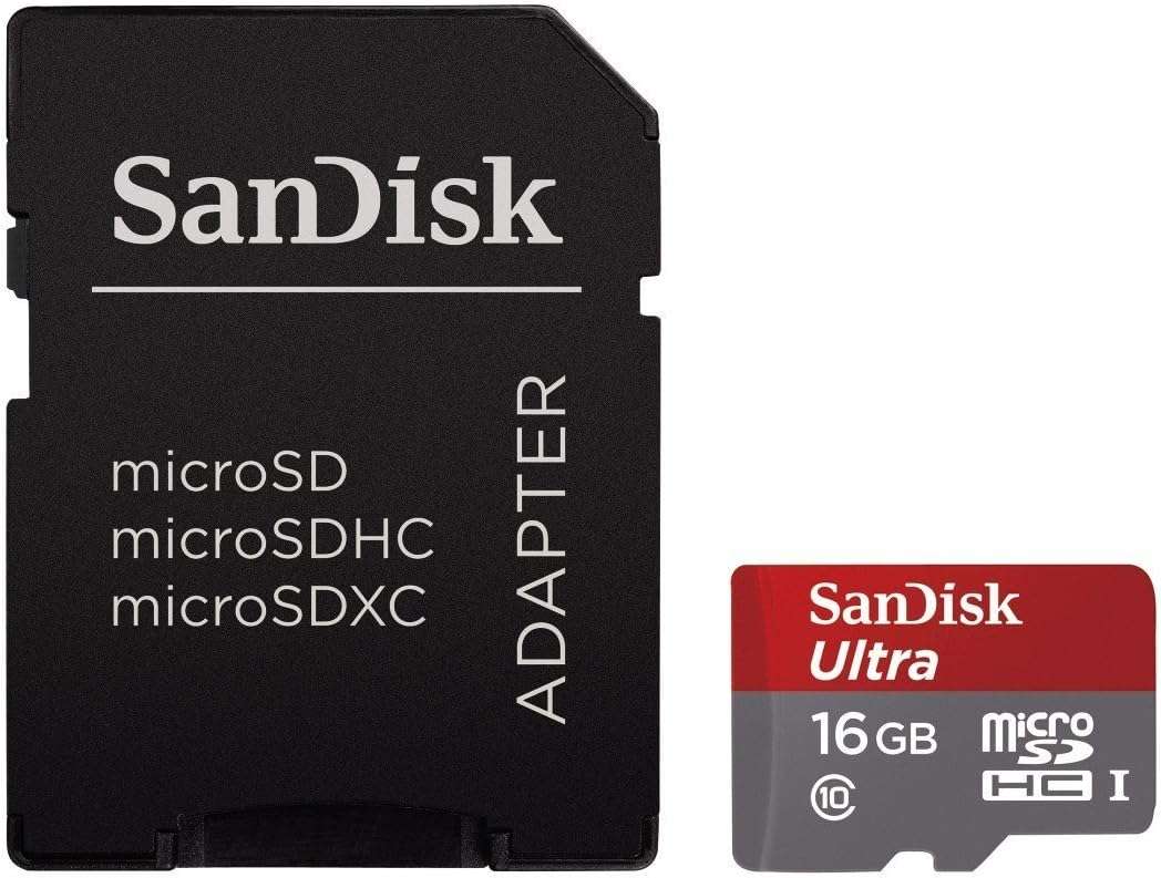 Professional Ultra SanDisk 16GB MicroSDHC Card for Canon Compact Superzoom Camera is custom formatted for high speed, lossless recording! Includes Standard SD Adapter. (UHS-1 Class 10 Certified 30MB/sec) 2