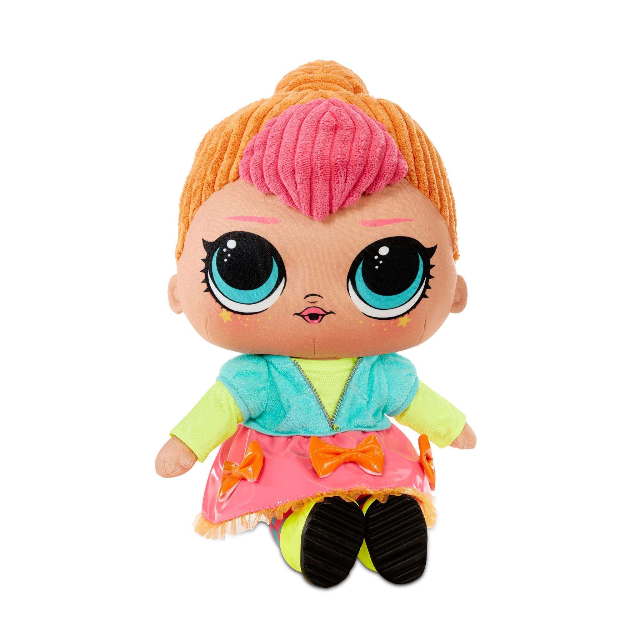 L.O.L. Surprise! Neon Q.T. – Huggable, Soft Plush Doll 3