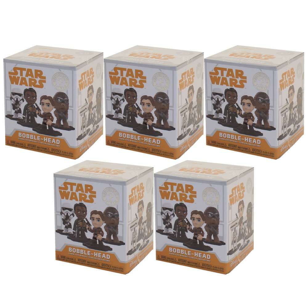 Funko Mystery Minis Vinyl Figure - Solo: A Star Wars Story S1 - Blind Boxes (5 Pack Lot)