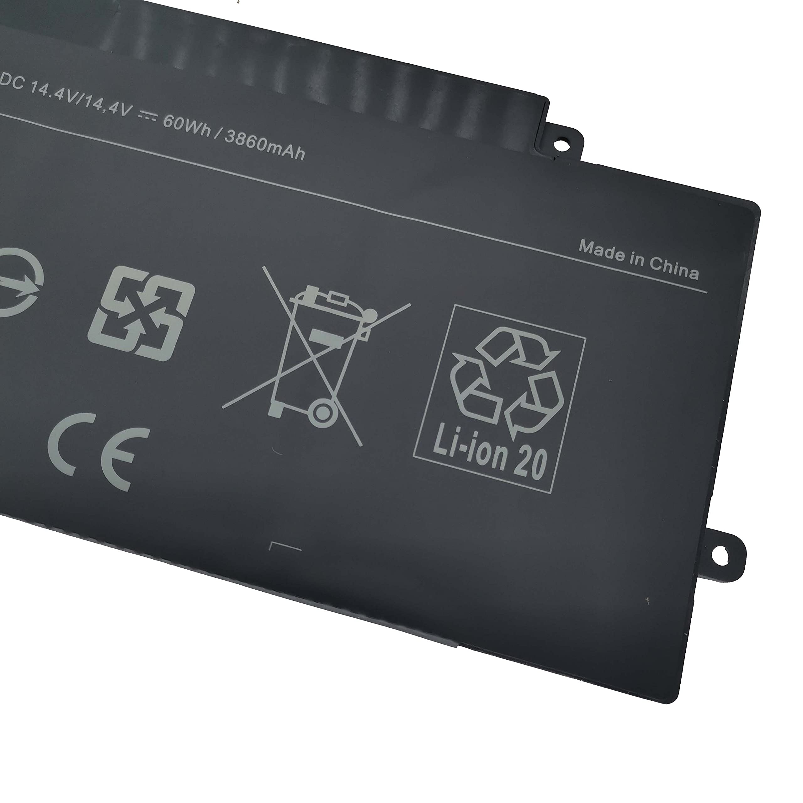 Fully PA5189U-1BRS Laptop Battery Compatible with Toshiba Satellite P55W-B P55W-B5224 P50W-B Satellite P55W-B5220-14.4V 60Wh/3860mAh 3