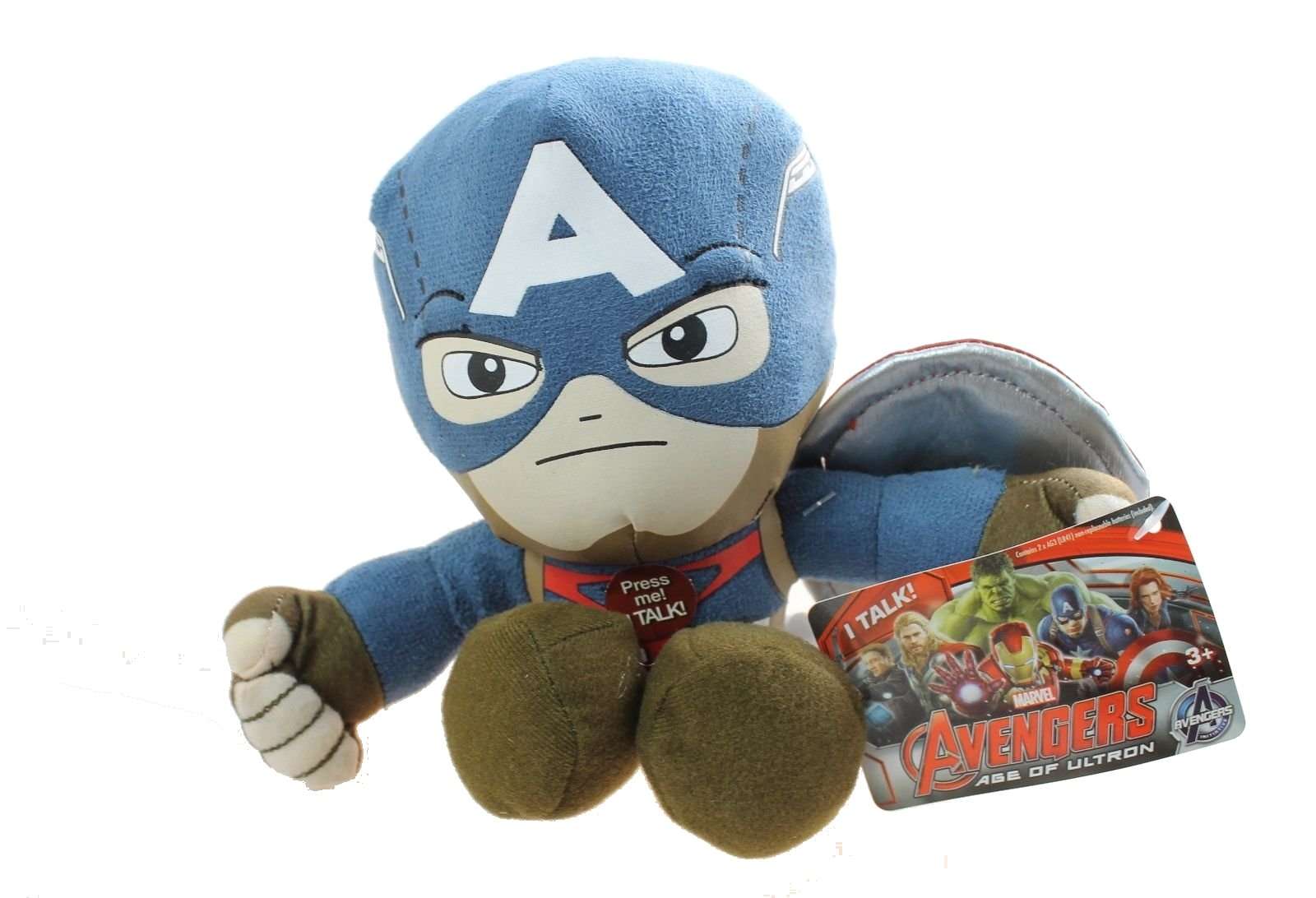 Marvel Avengers: Age of Ultron Captain America Talking Plush Figure