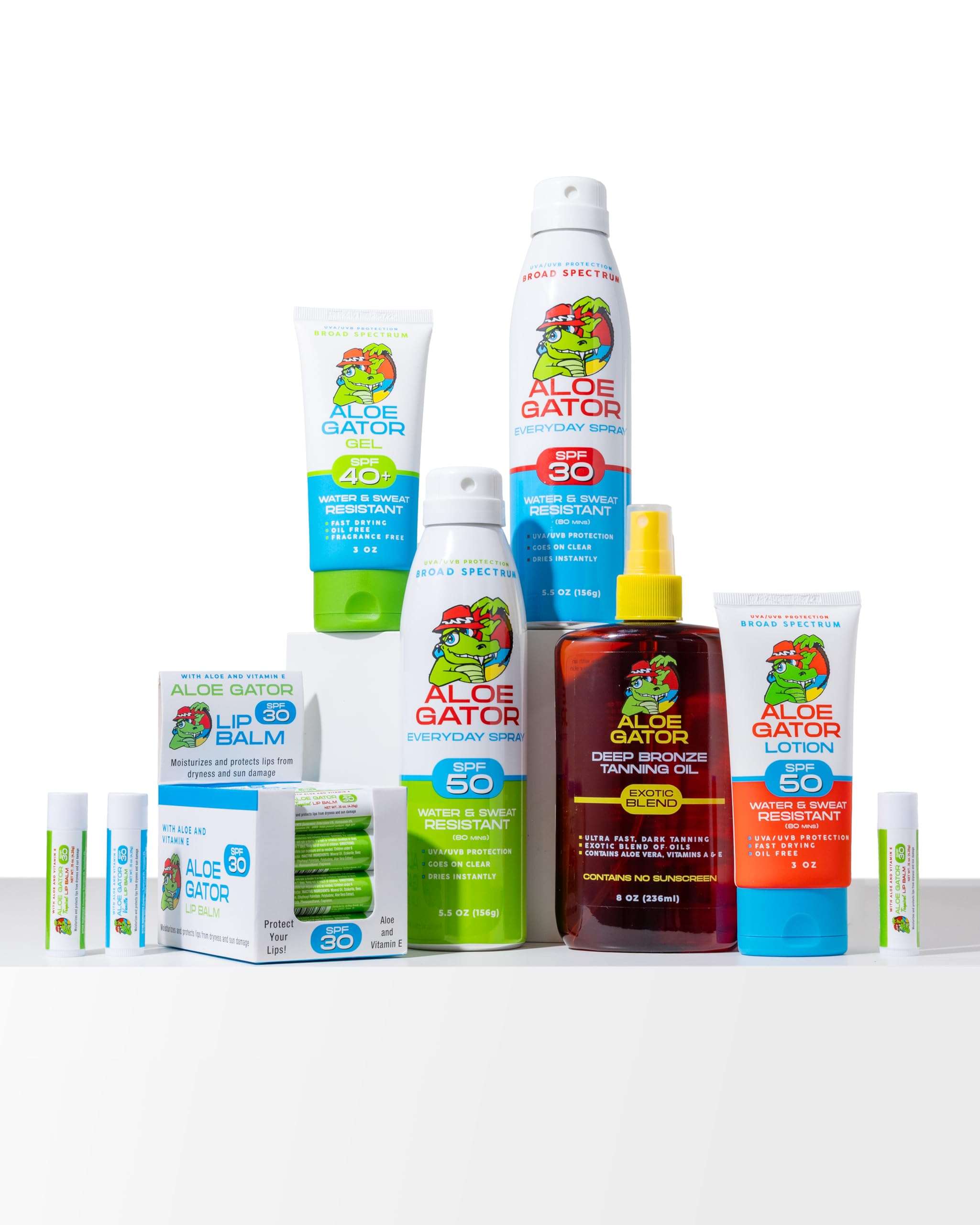 The Original Green Stuff, Aloe Gel, After Sun & Wind Moisturizer, 12 pack 6