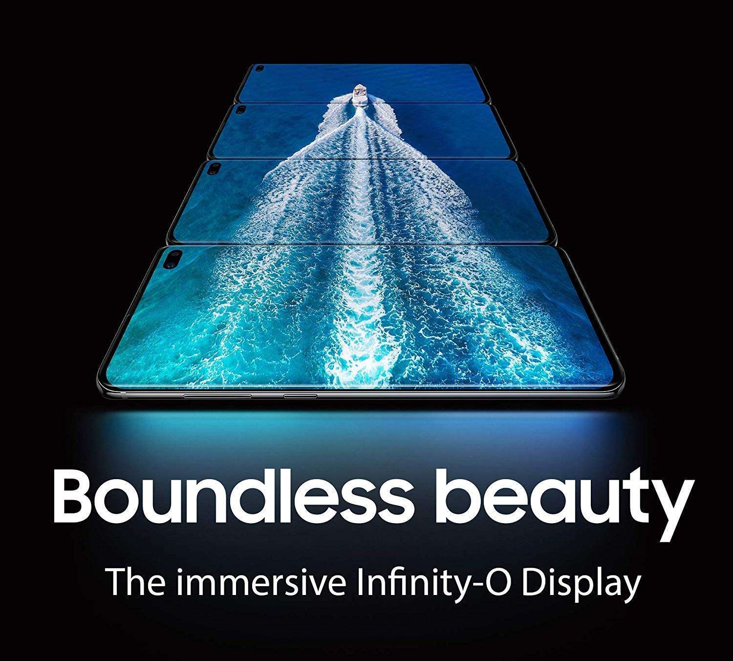 Samsung Galaxy S10+ Plus 128GB / 8GB RAM SM-G975F Hybrid/Dual-SIM (GSM Only, No CDMA) Factory Unlocked 4G/LTE Smartphone - International Version (Prism Black, 128GB) 3