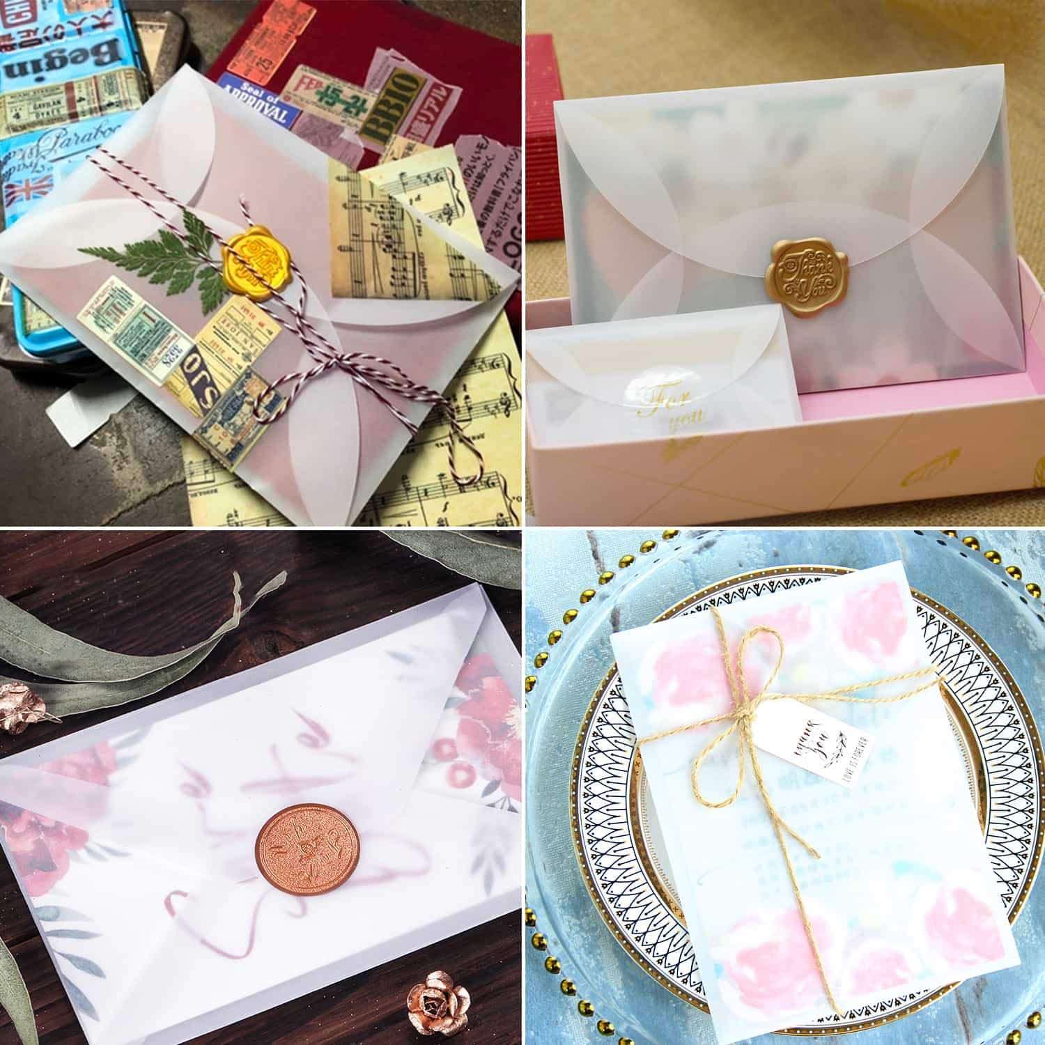 Vellum Paper, Cridoz 115GSM Transparent Vellum 8.5 x 11 Translucent Clear Printable Tracing Paper for Printing Invitation Cards 6