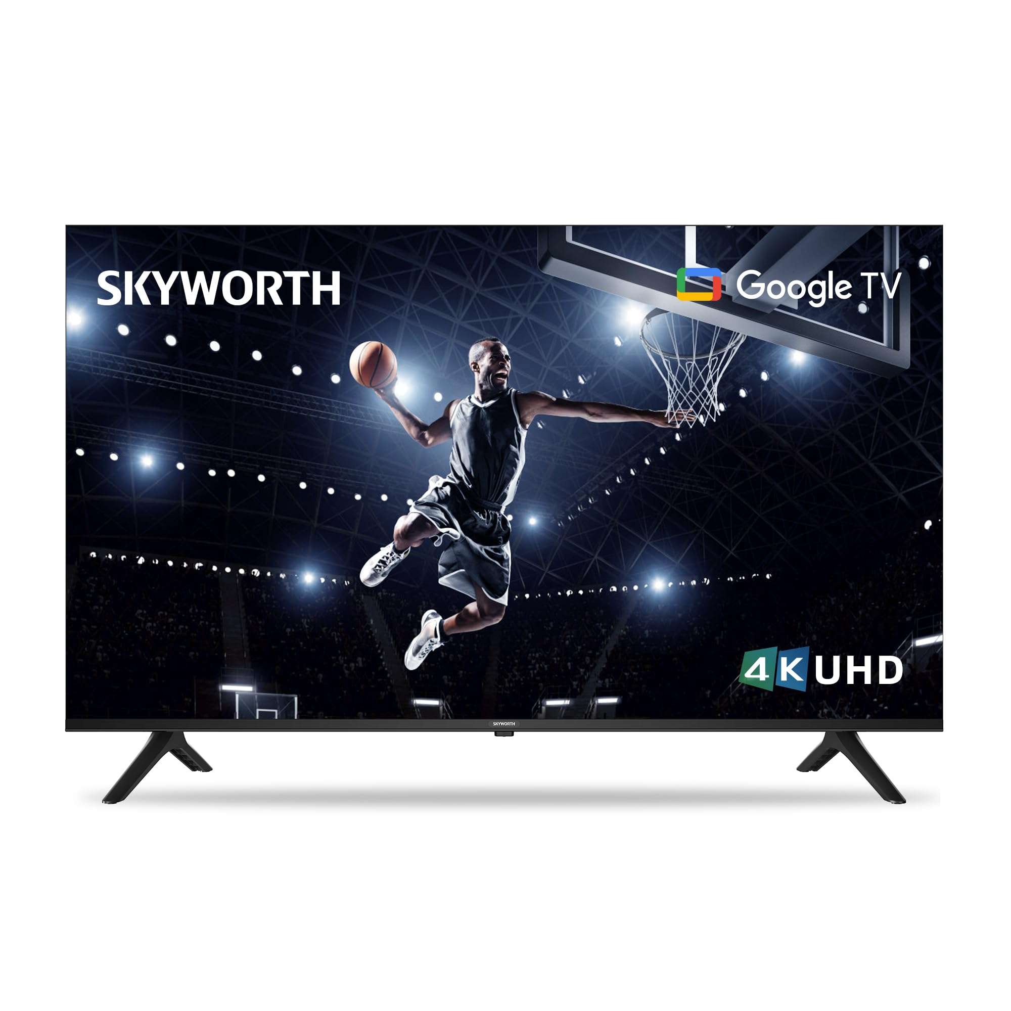 Skyworth 42S3G Inch Premium 720P HD LED Television Quad-CORE Android TV Smart with Voice Control, Google Assistant, Chromecast, Smart TV, Android TV