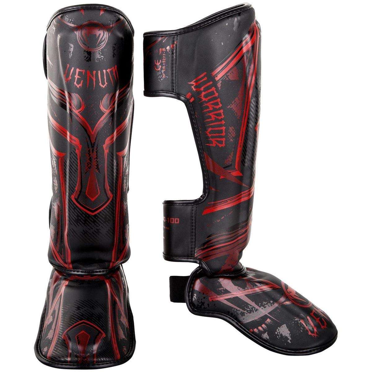 Venum Gladiator 3.0 Shin Guards - Black/Red - M