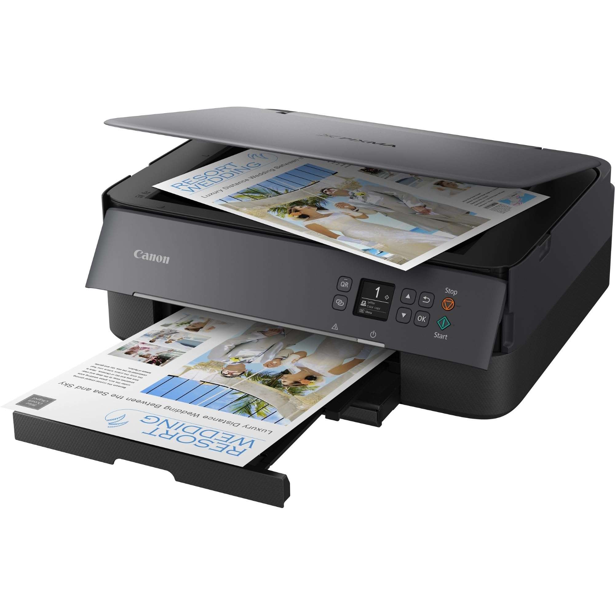 Canon TS6420 All-in-One Wireless Printer, Black 4