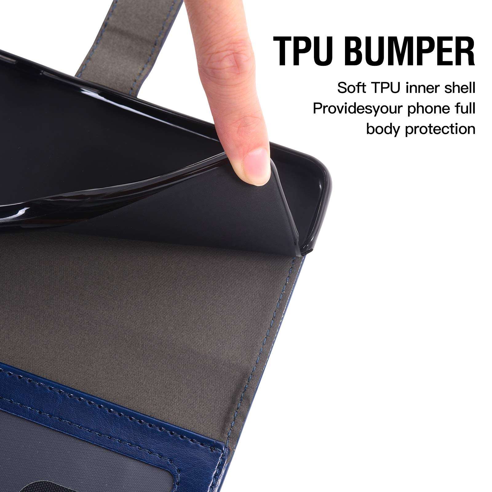 Asuwish Compatible with Samsung Galaxy Note 10 Plus Glaxay Note10+ 5G Wallet Case Tempered Glass Screen Protector Flip Cover Card Holder Phone Cases for Gaxaly Note10 + Notes 10+ Ten Not 10Plus Brown 6