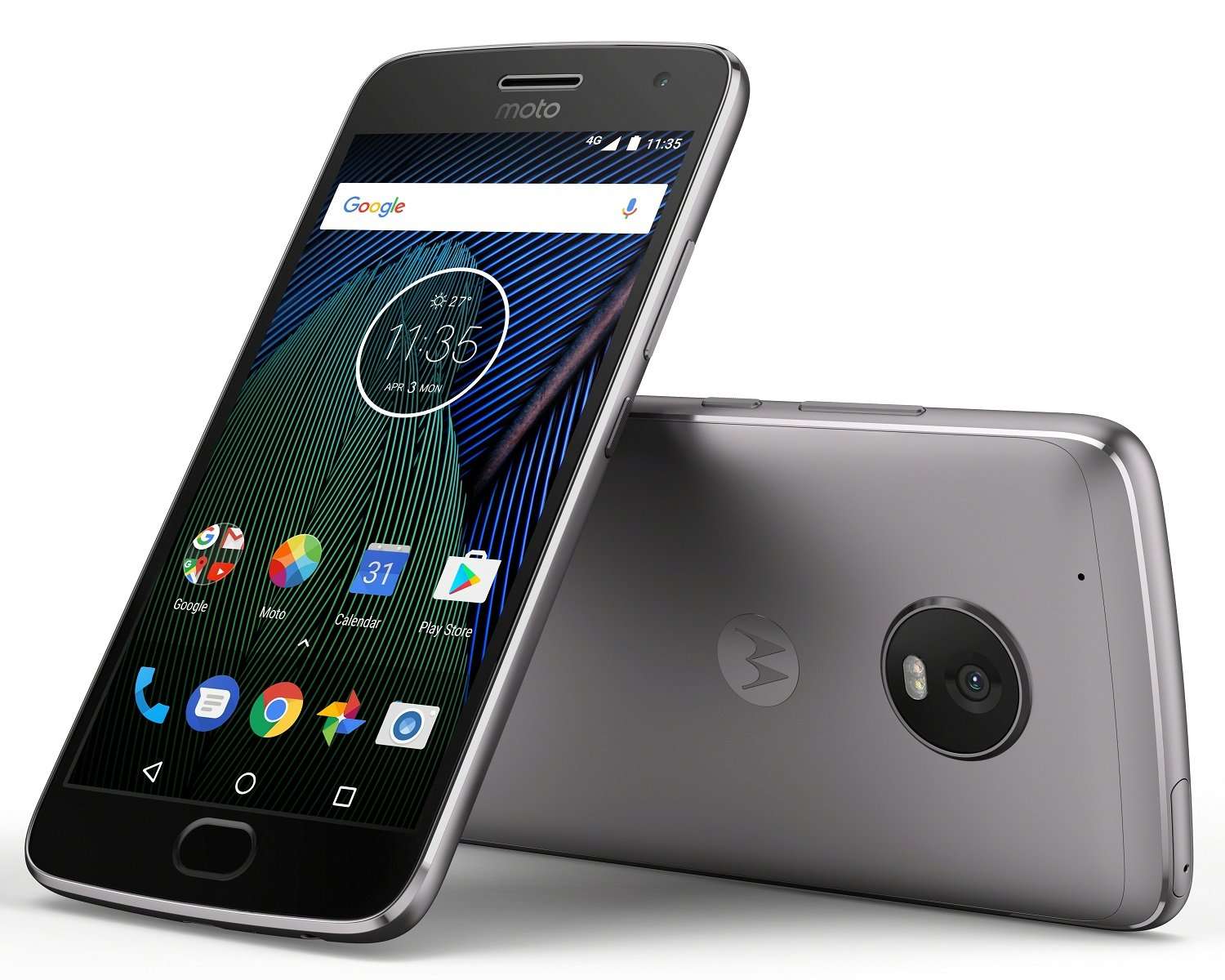 Motorola Moto G5 Plus (32GB, Lunar Grey) 3