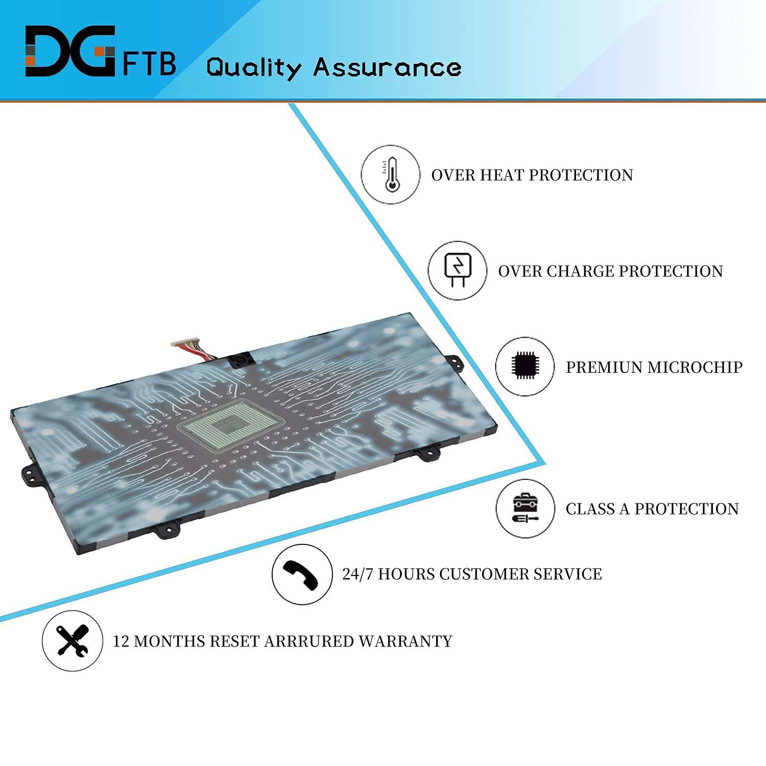 DGTech AA-PBTN4LR Laptop Battery Replacement for Samsung 9 Pro 15″ NP940X3M NP940X5M NP940X5N NP940X3M-K01US NP940X3M-K02US NP940X5M-X01US NP940X5N-X01US Series BA43-00386A 15.4V 3530mAh 54Wh 3