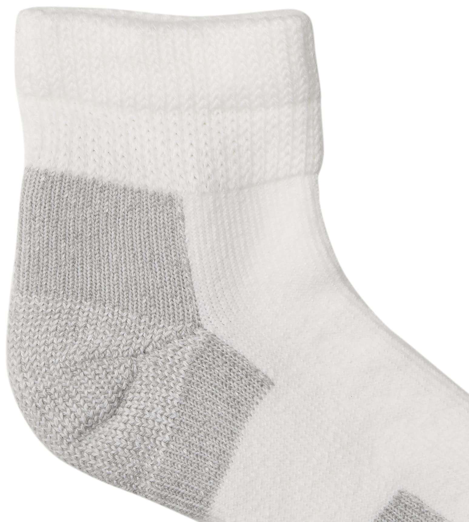 Thorlos Unisex-Adult JMX Maximum Cushion Ankle Running Socks, White, Medium 2
