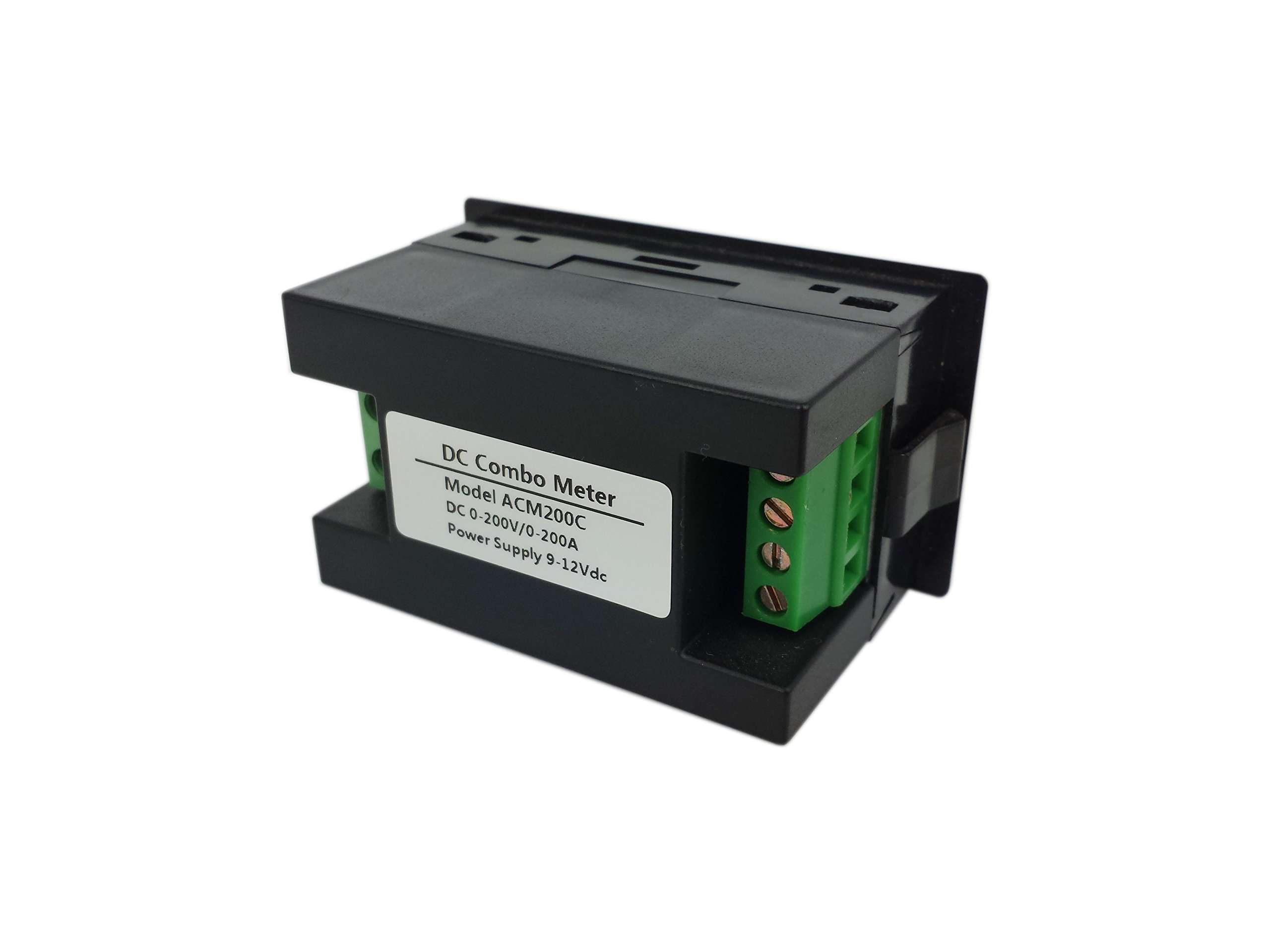 DC 20V +/-75A Charge Discharge Current Voltage Meter No Need Isolated Power Bidirectional Current AMP Voltage Combo Meter Charge Discharge 2