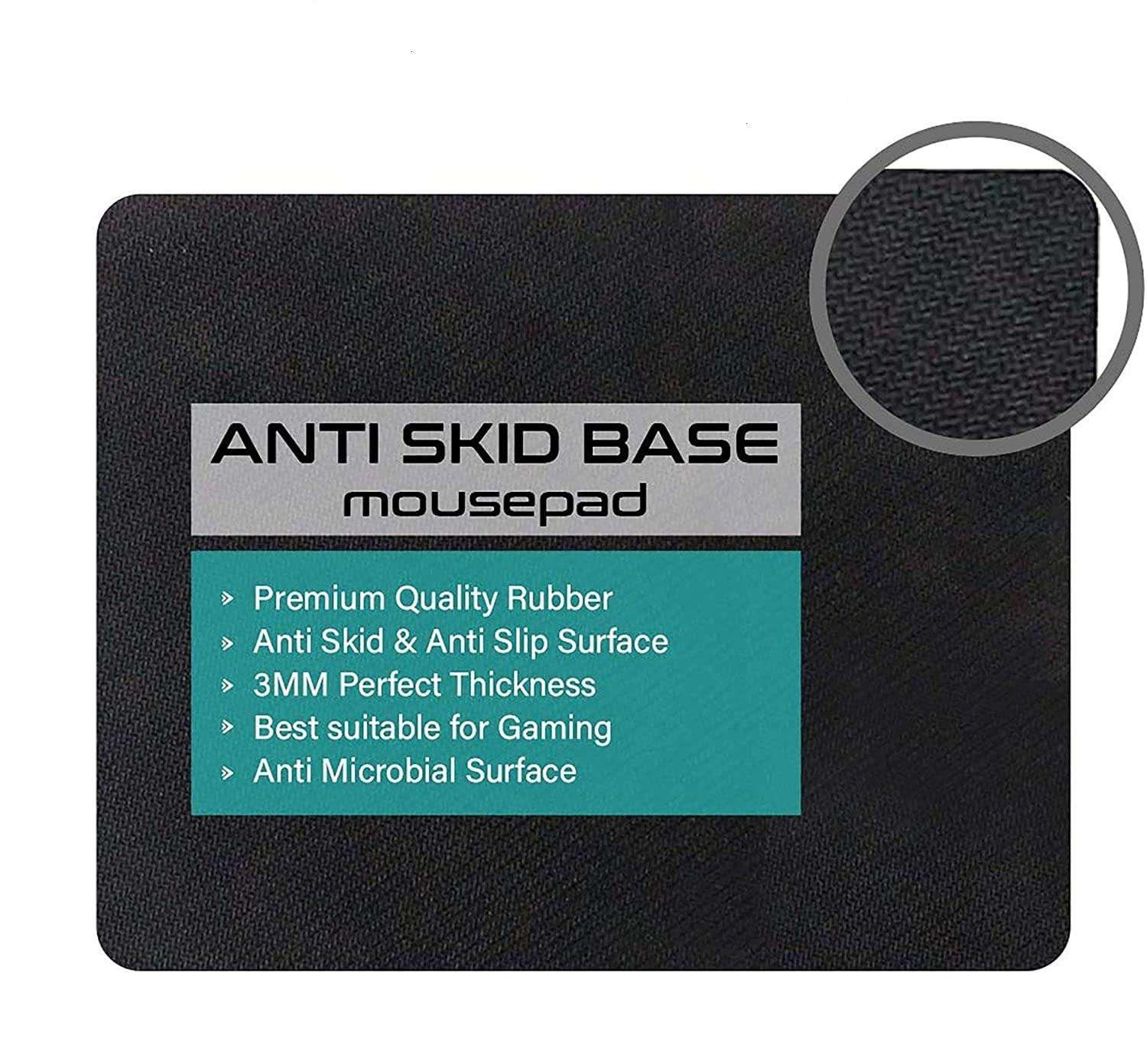 ZORI Gaming Mouse Pad - Joker Black Suit for Computer Laptop PC| Work from Home/Office | Anti-Skid, Anti-Slip, Rubber Base | (MP414_Joker_BLACKSUIT) 4