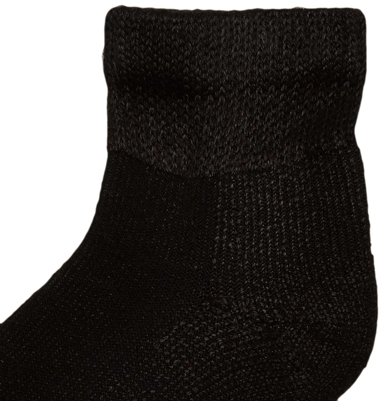 JMX Running Maximum Cushion Ankle Sock, (1 Pair), Black, Large 3
