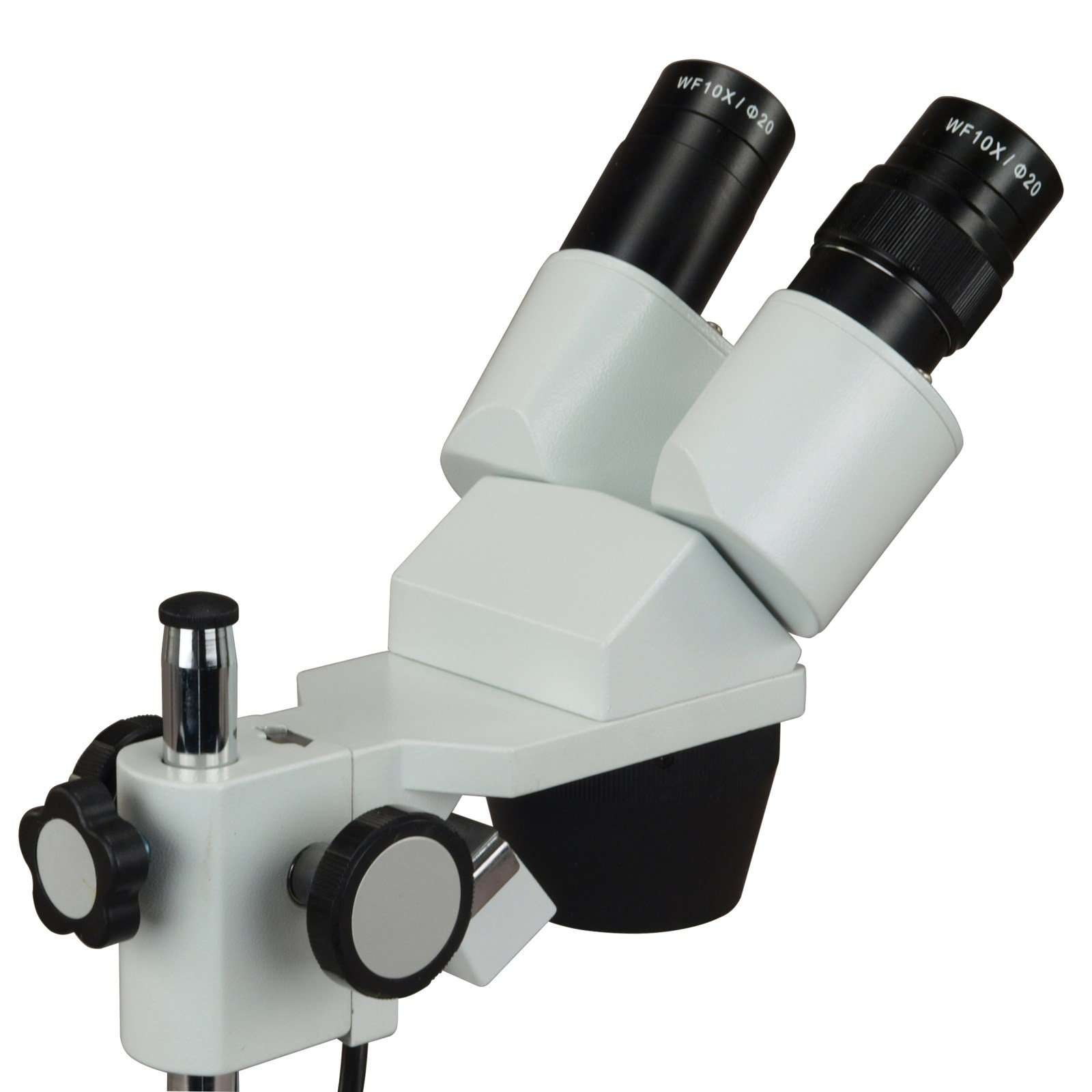 OMAX 10X-20X-30X-60X Student Binocular Stereo Microscope with Dual Lights and 5MP Camera 3