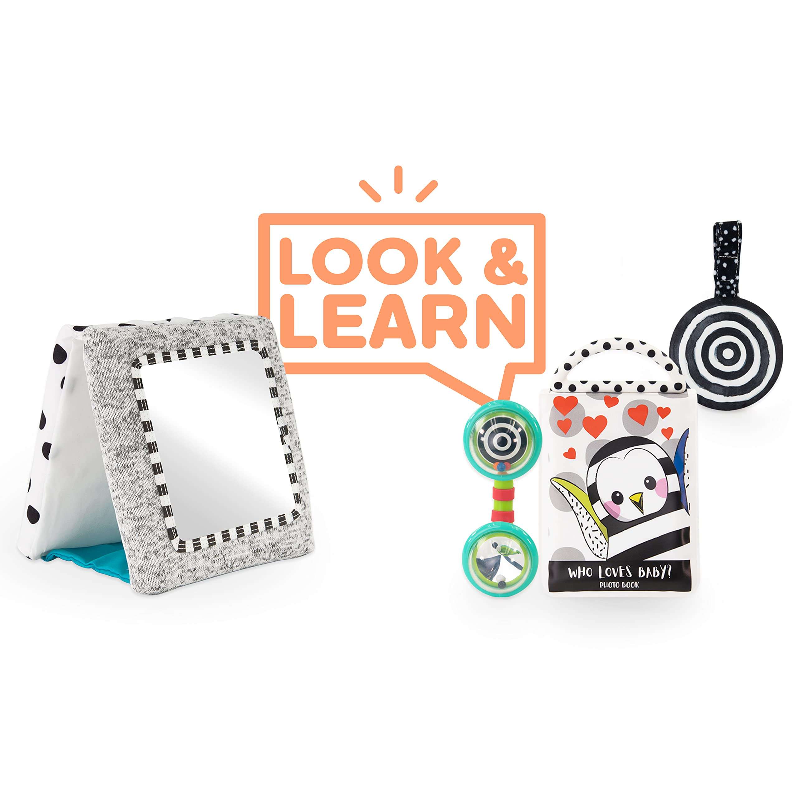 Sassy Look & Learn Baby Box - 0+ Months 1