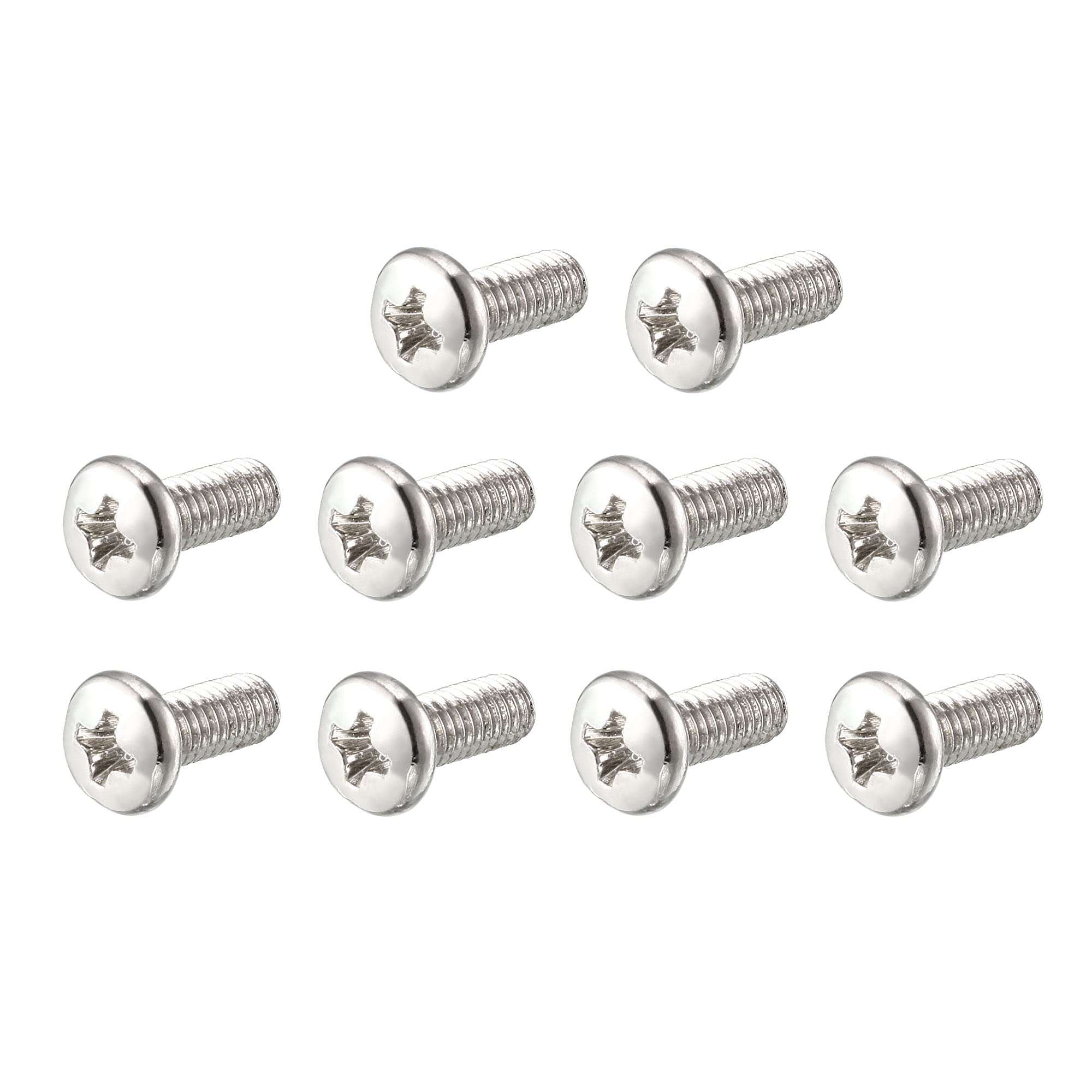 uxcell 30 Pcs TV LCD Monitor Mounting Phillips Head Screws M4 x 10mm 1