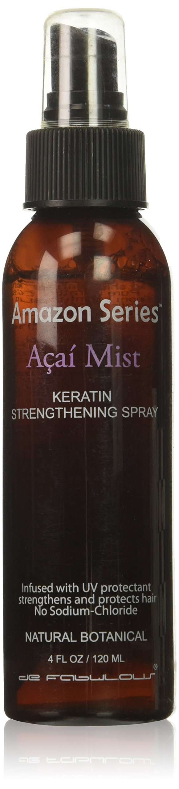 Amazon Series Acai Mist Keraton Strengthening Hair Treatment Spray, 4 Ounce 1