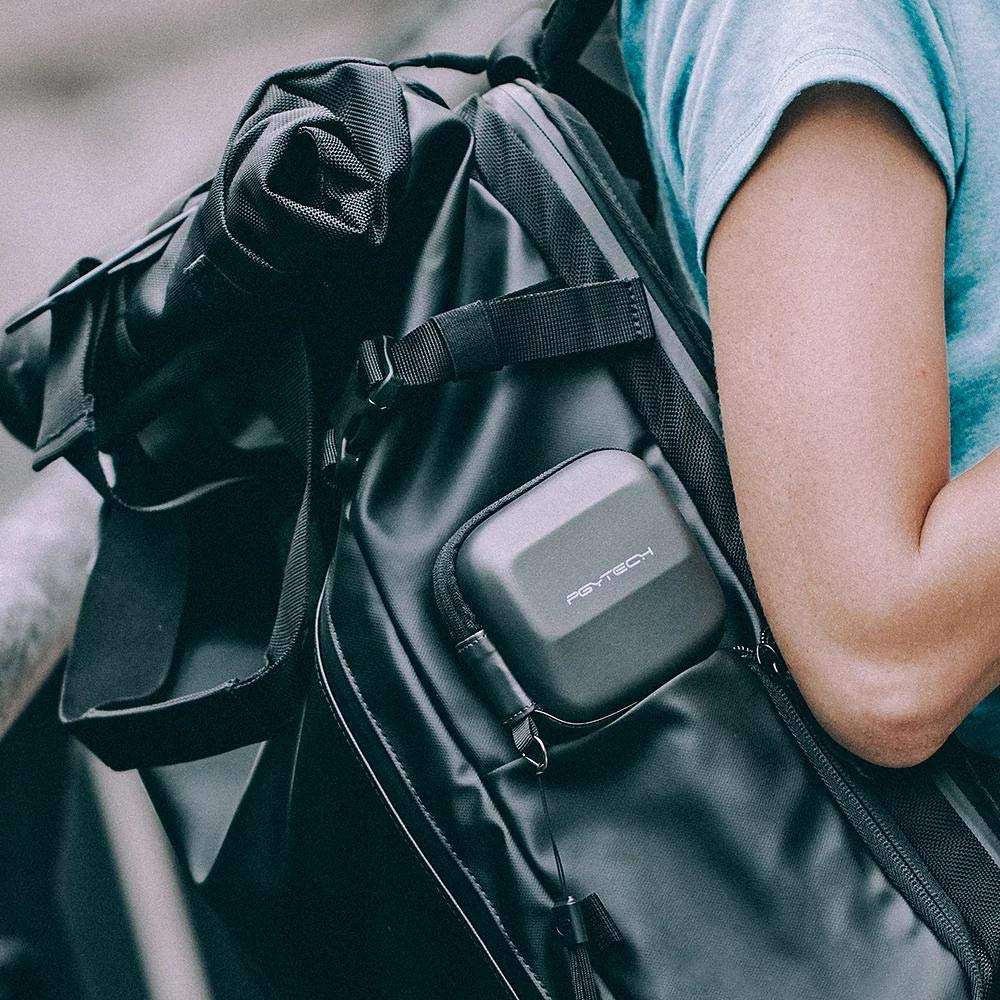 PGYTECH Huaye OSMO Compact Action 4K Waterproof Camera Sport Type-C Cable Protector Lens Hood Cage Compatible with DJI OSMO Action Camera Accessories (PGYTECH Action Camera Hard-shell Protective Case) 3