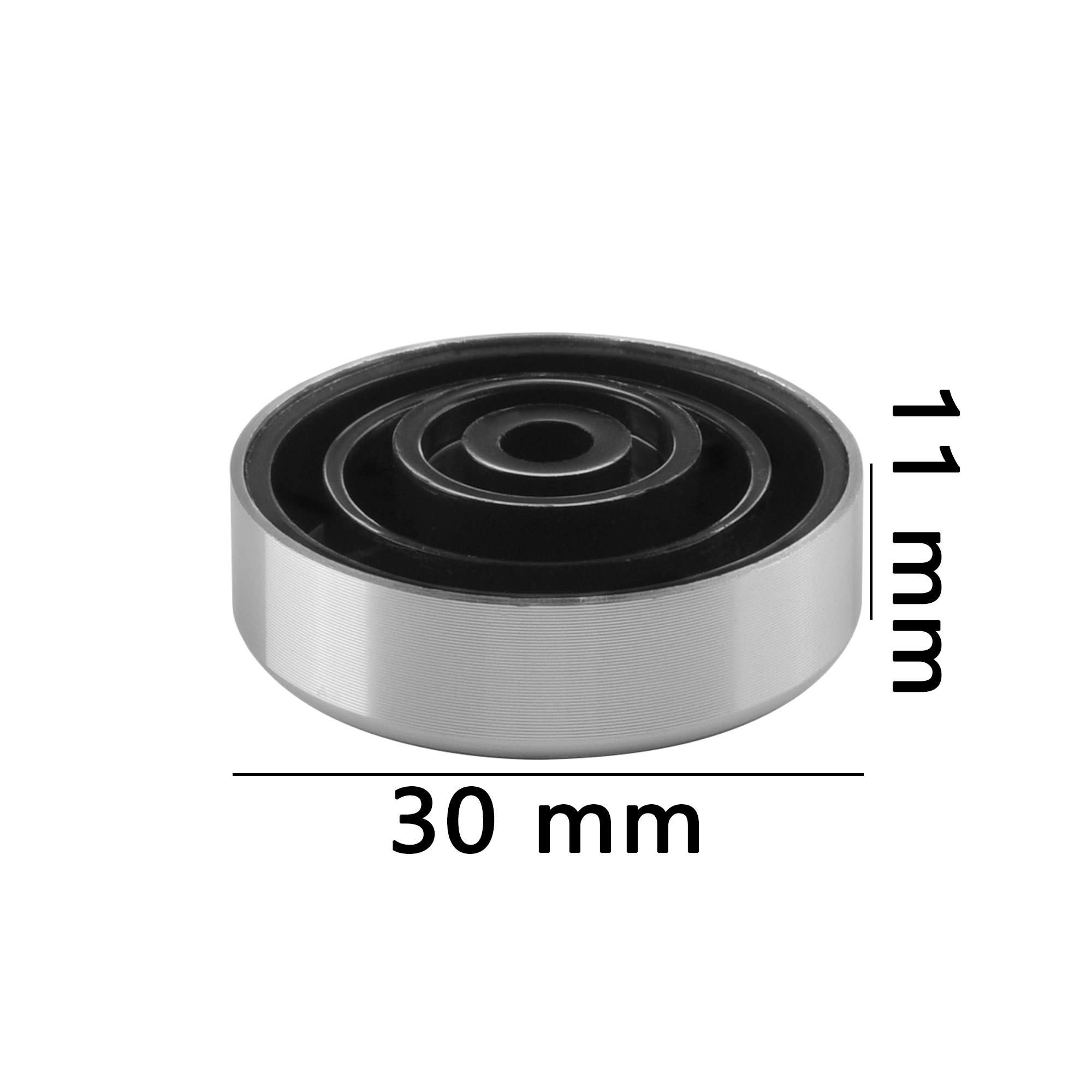 BLUECELL Pack of 4 pcs Aluminum Speaker Isolation Feet Pad for AMP Turntable HIFI Player 2