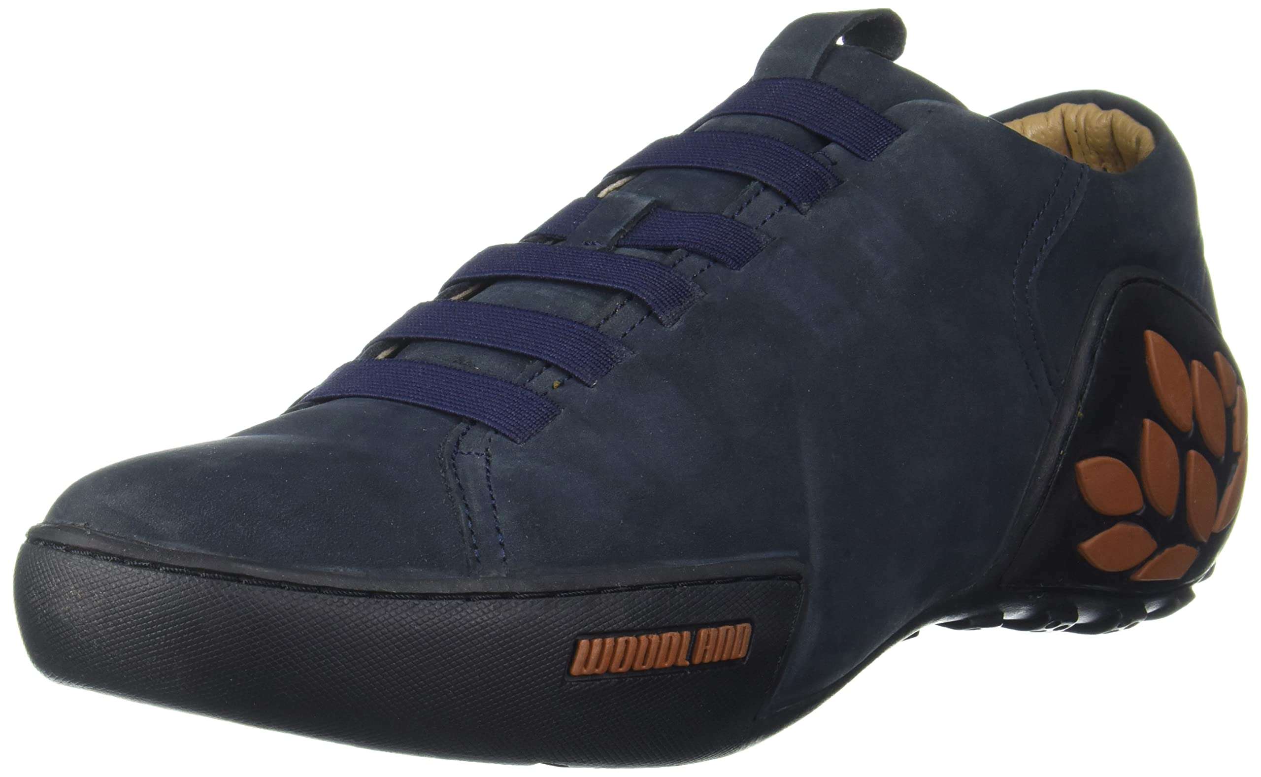 Woodland Men's Leather Moccasins-7 UK (41 EU) (8 US) (GC 3013118_DNAVY 4) 1